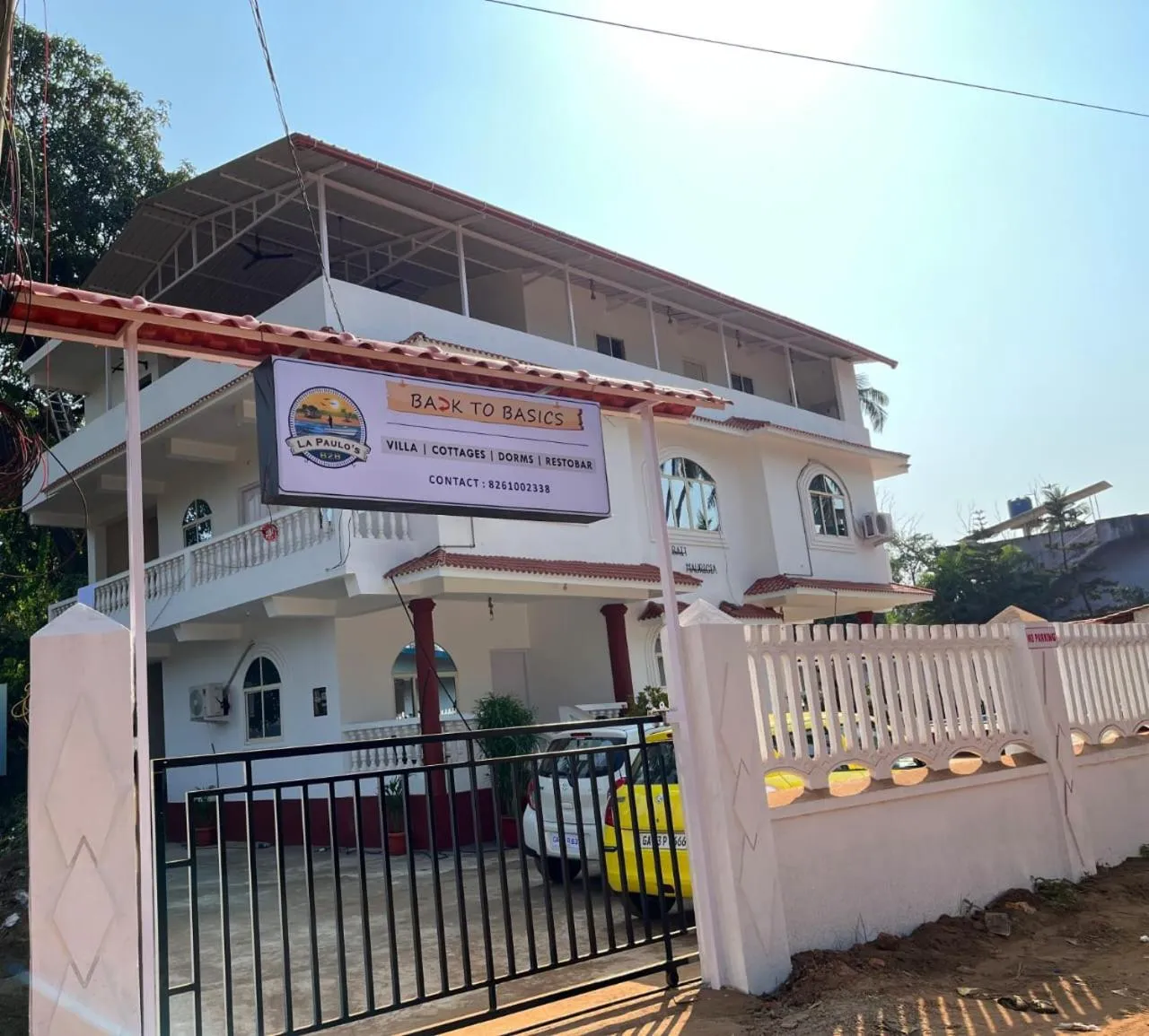 Property building in La Paulo's Back to Basic Beach Resort