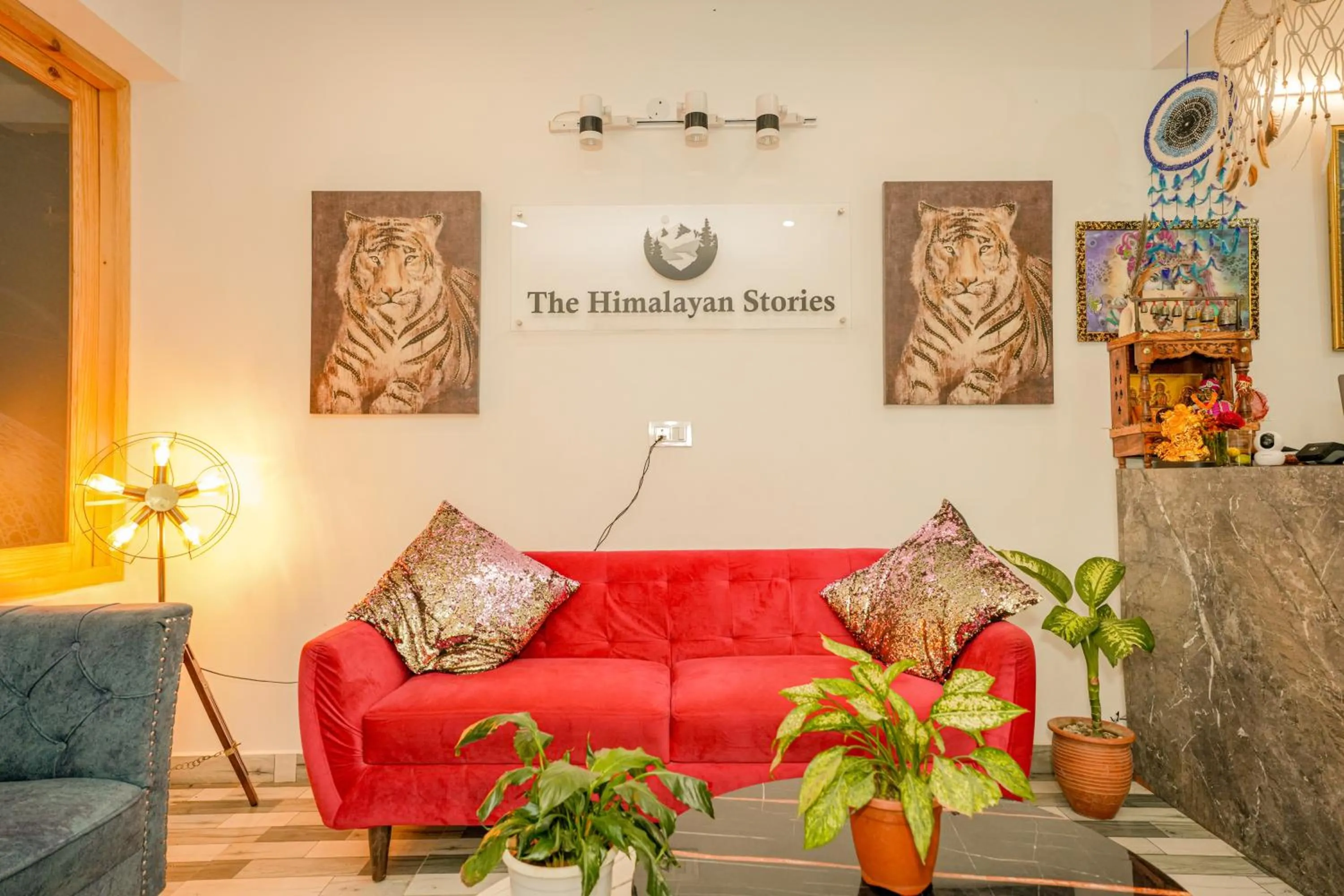 Lobby or reception in The Himalayan Stories - A Riverside Heaven Resort