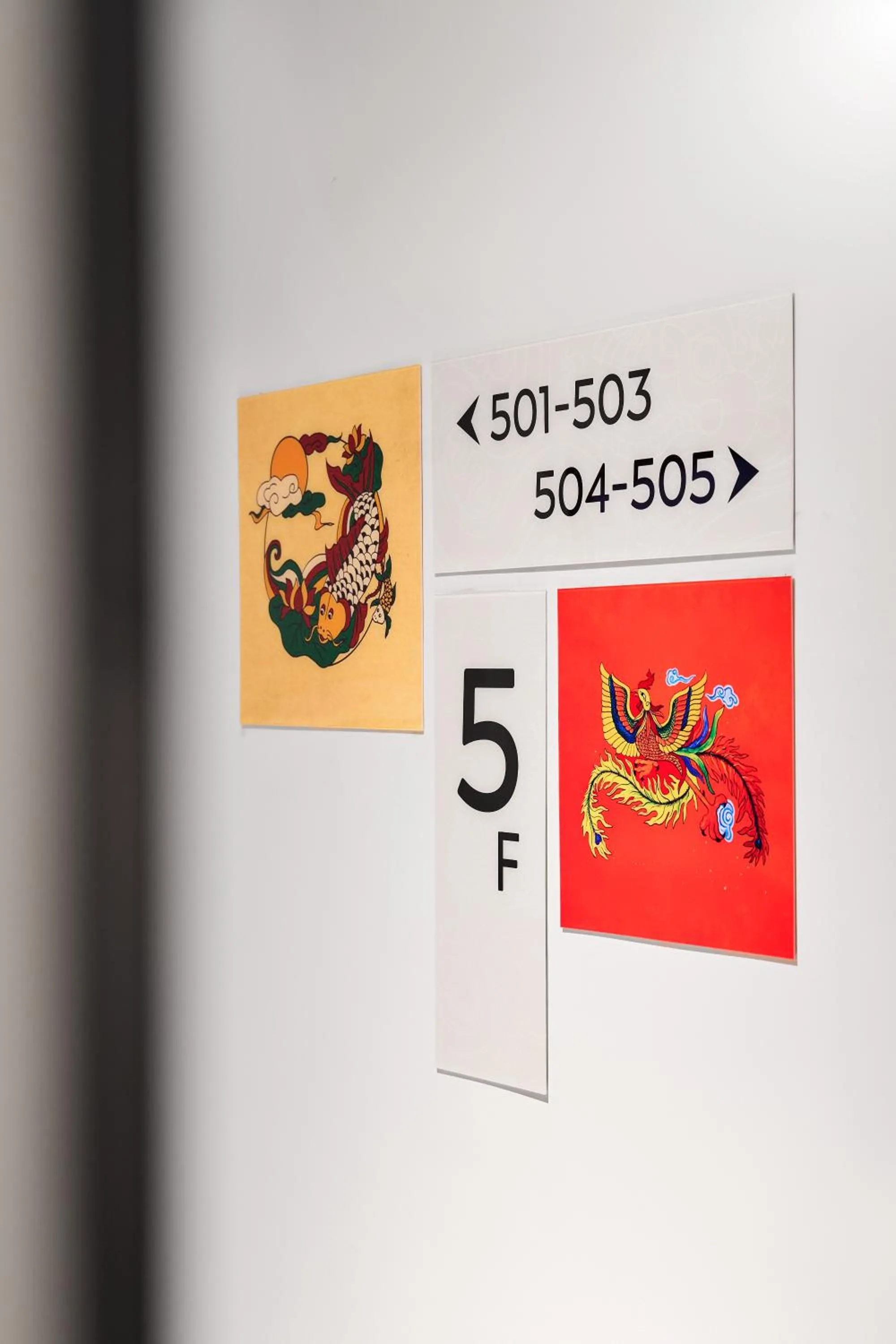 Decorative detail in Solaria Tesori Hotel