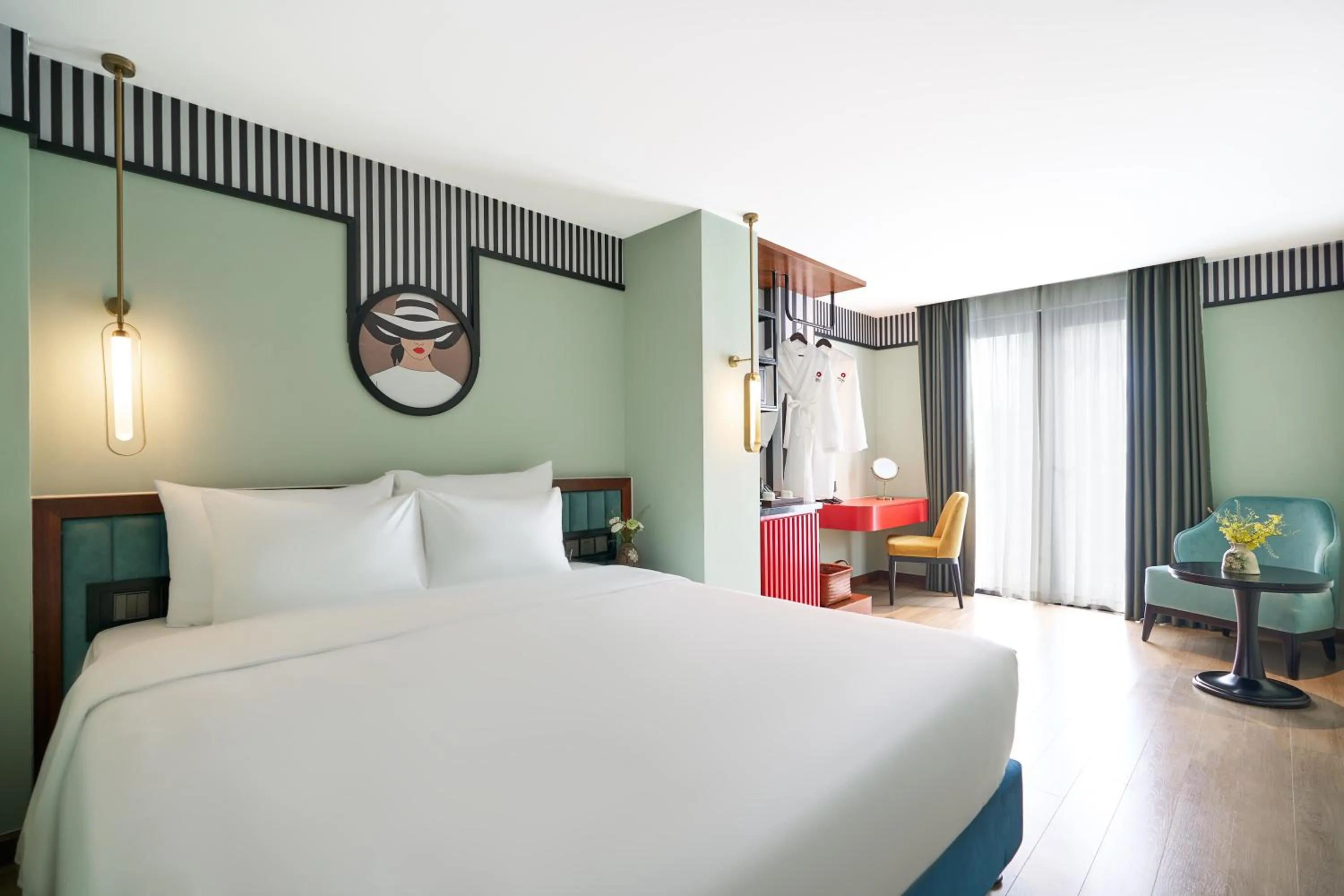 Bedroom, Bed in Solaria Tesori Hotel