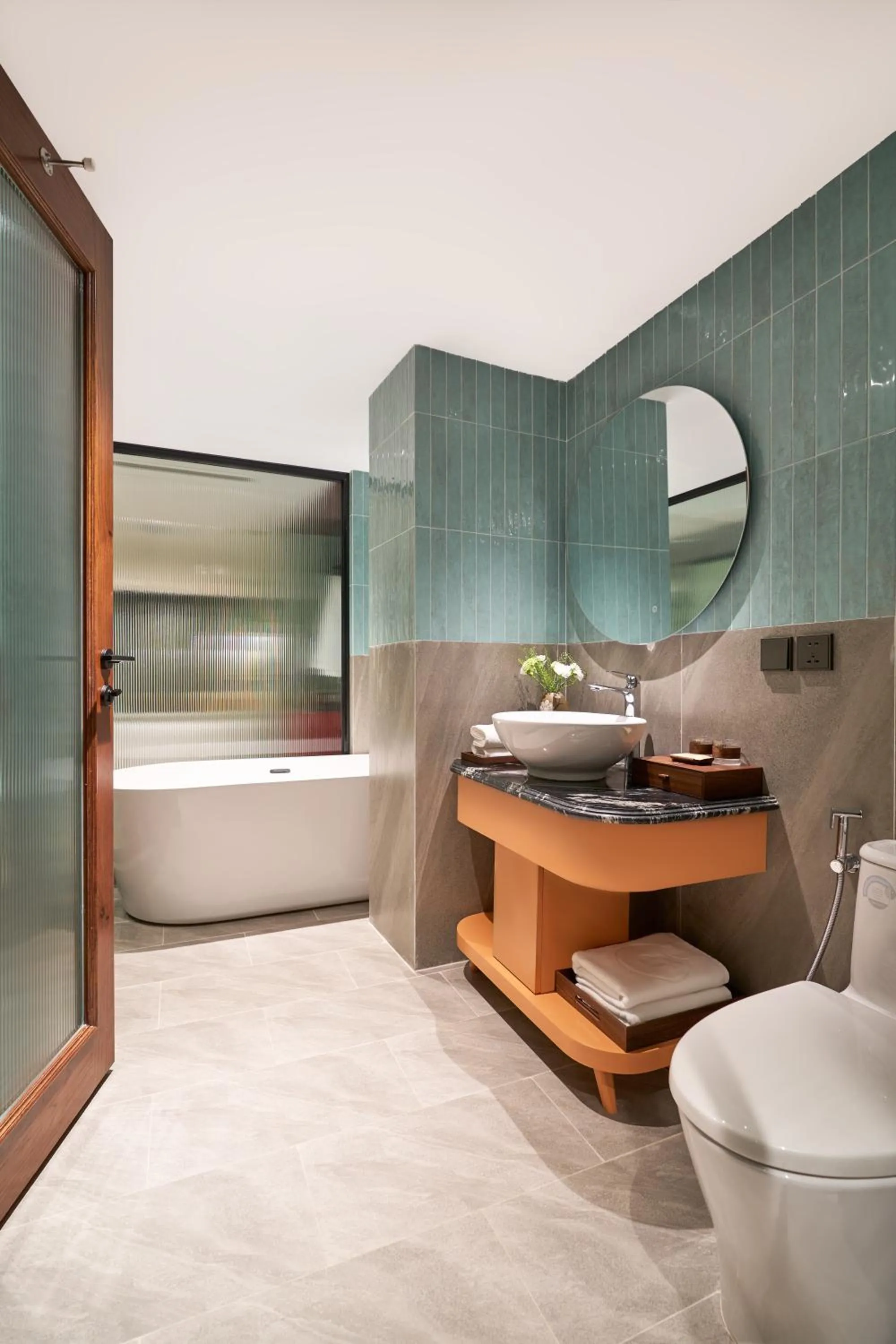 Bathroom in Solaria Tesori Hotel