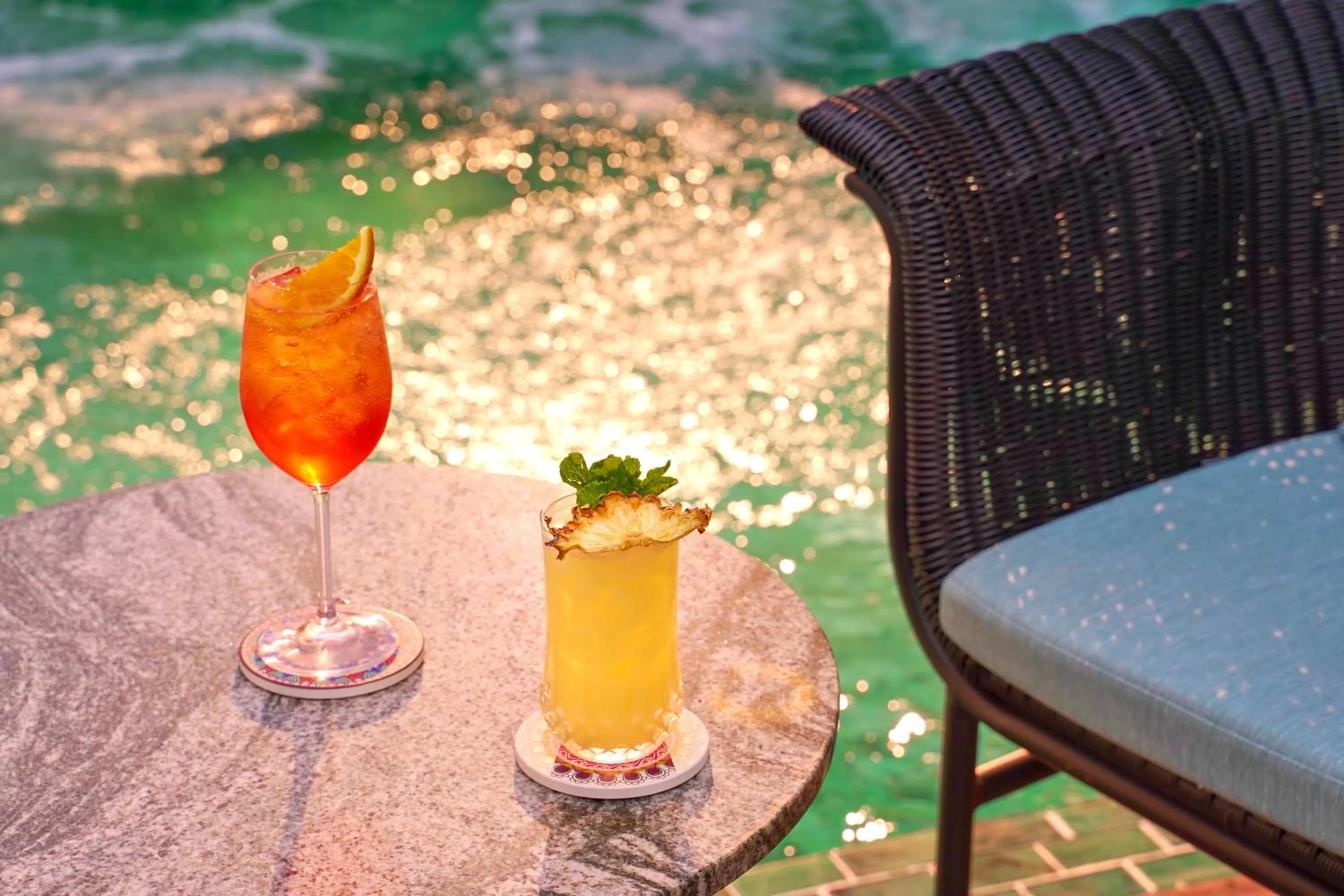 Swimming pool in Solaria Tesori Hotel