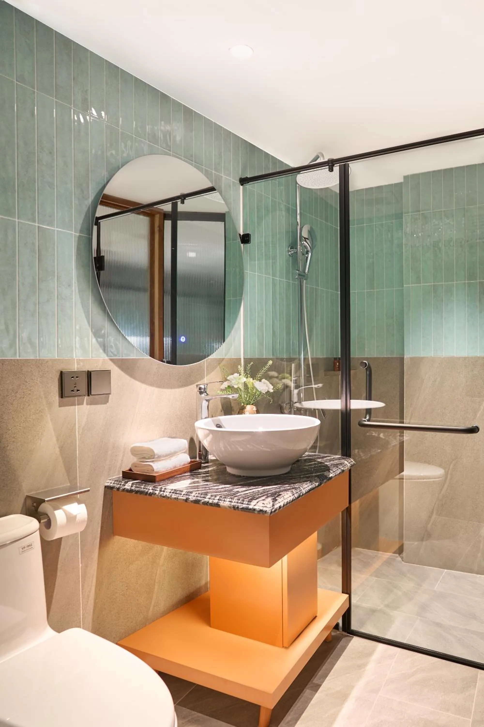 Bathroom in Solaria Tesori Hotel