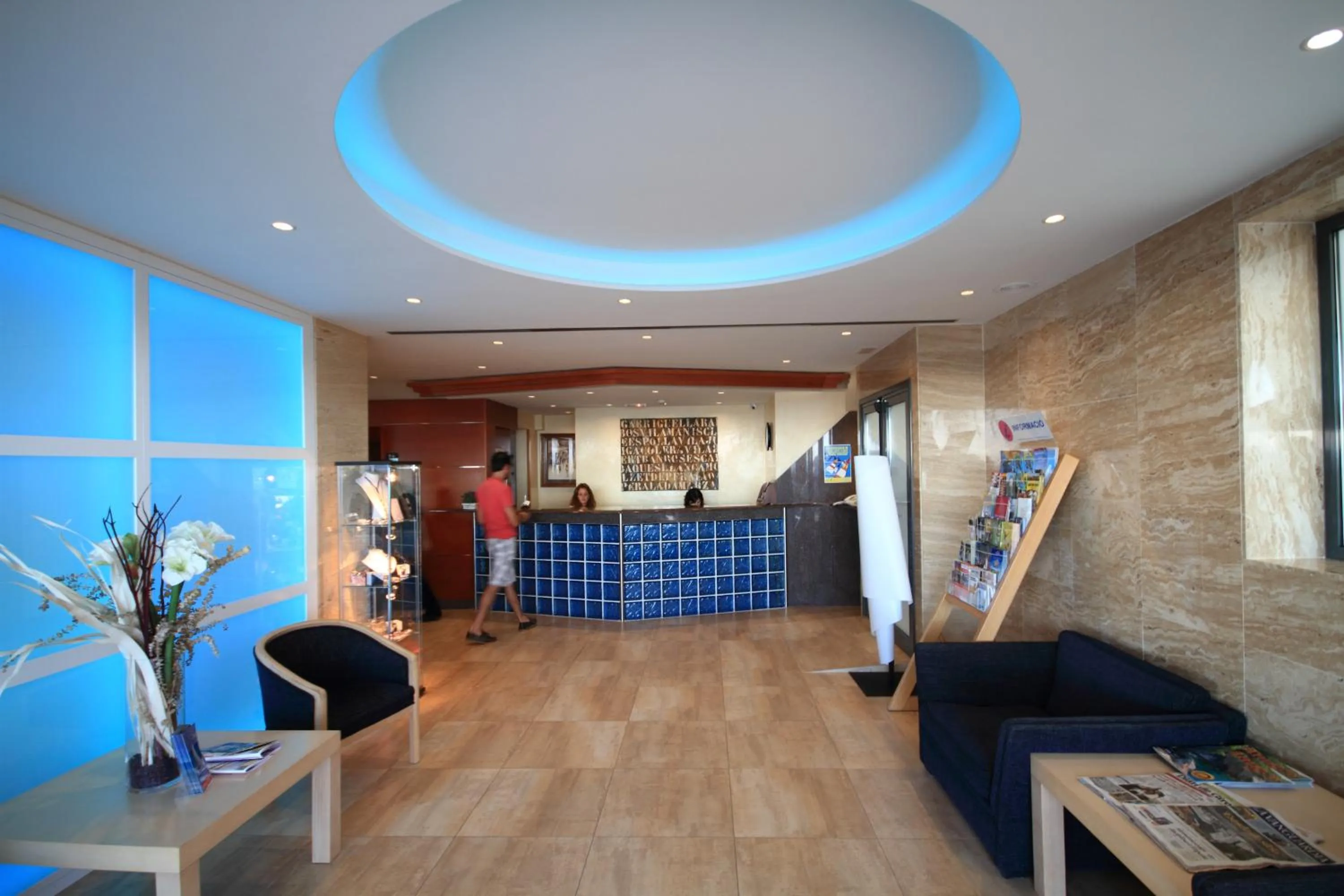 Lobby or reception in Hotel Risech