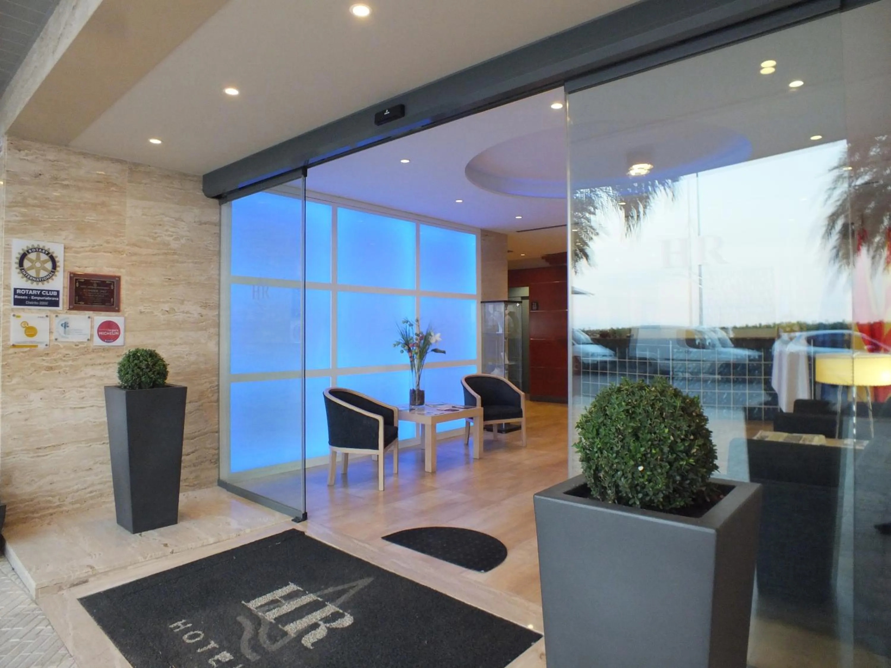 Lobby or reception in Hotel Risech