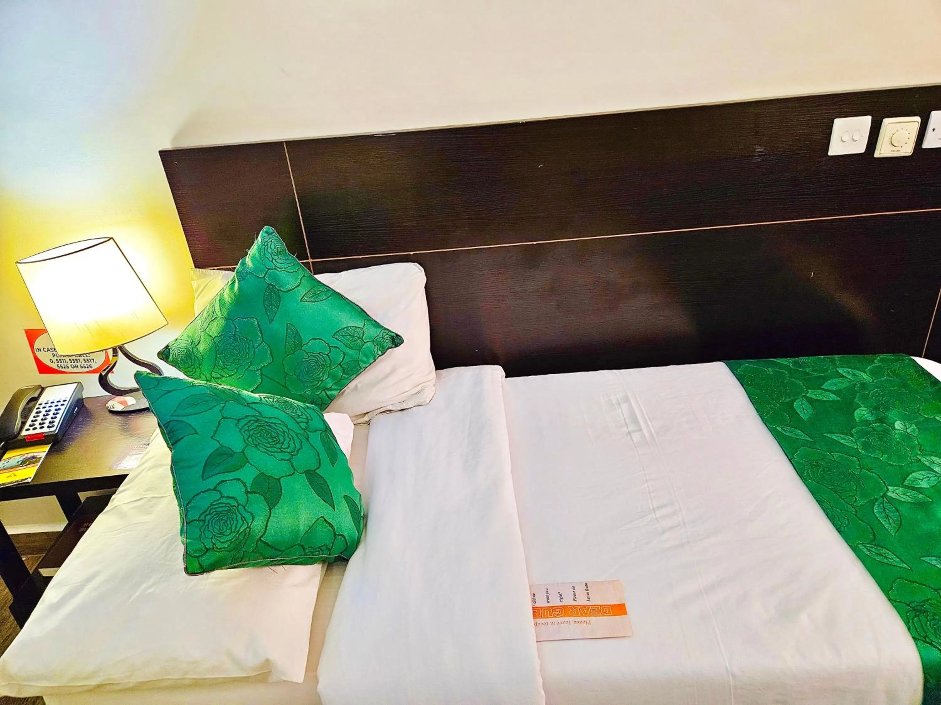 Bed in Reiz Continental Hotel, Abuja