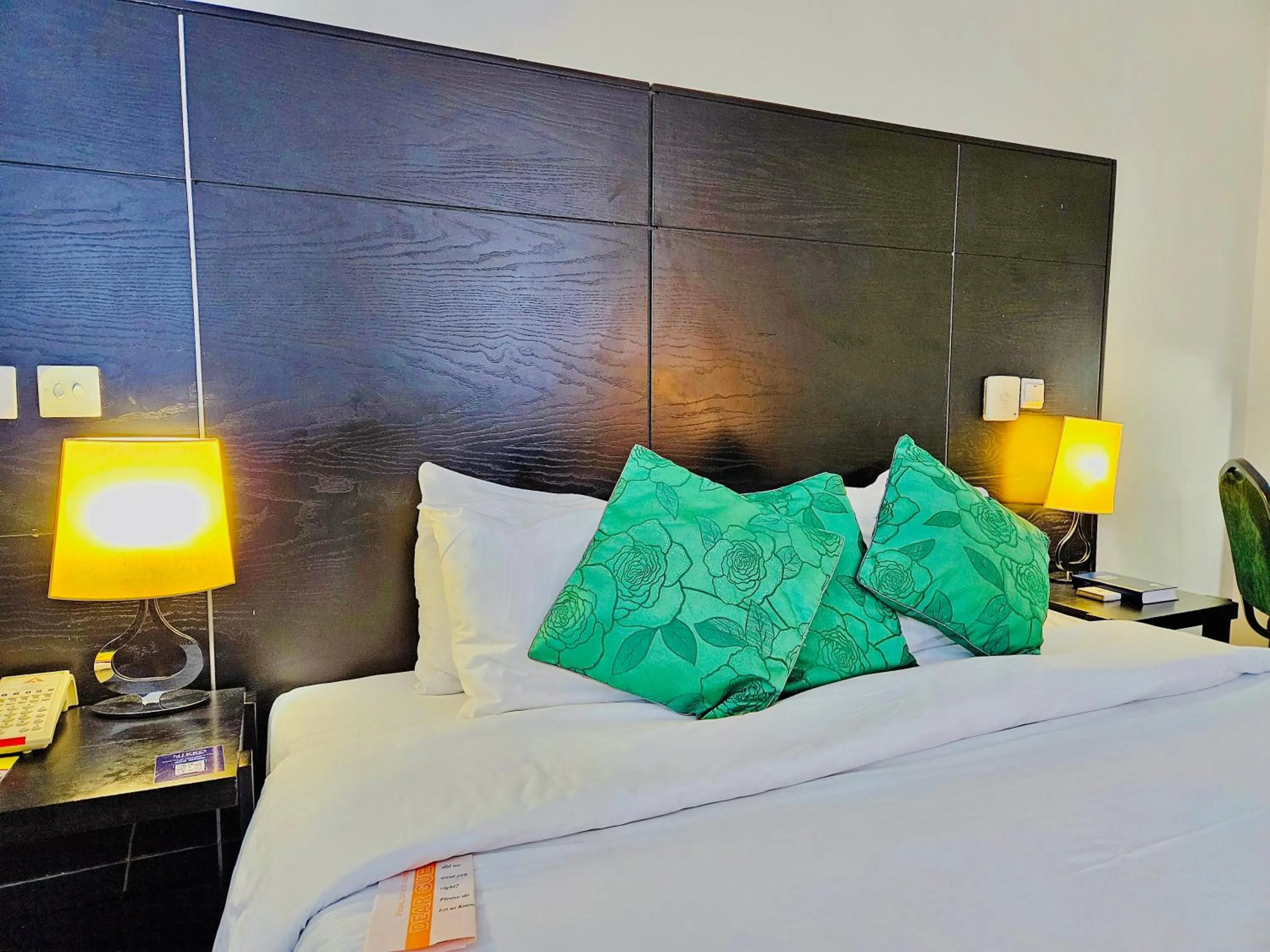 Bed in Reiz Continental Hotel, Abuja