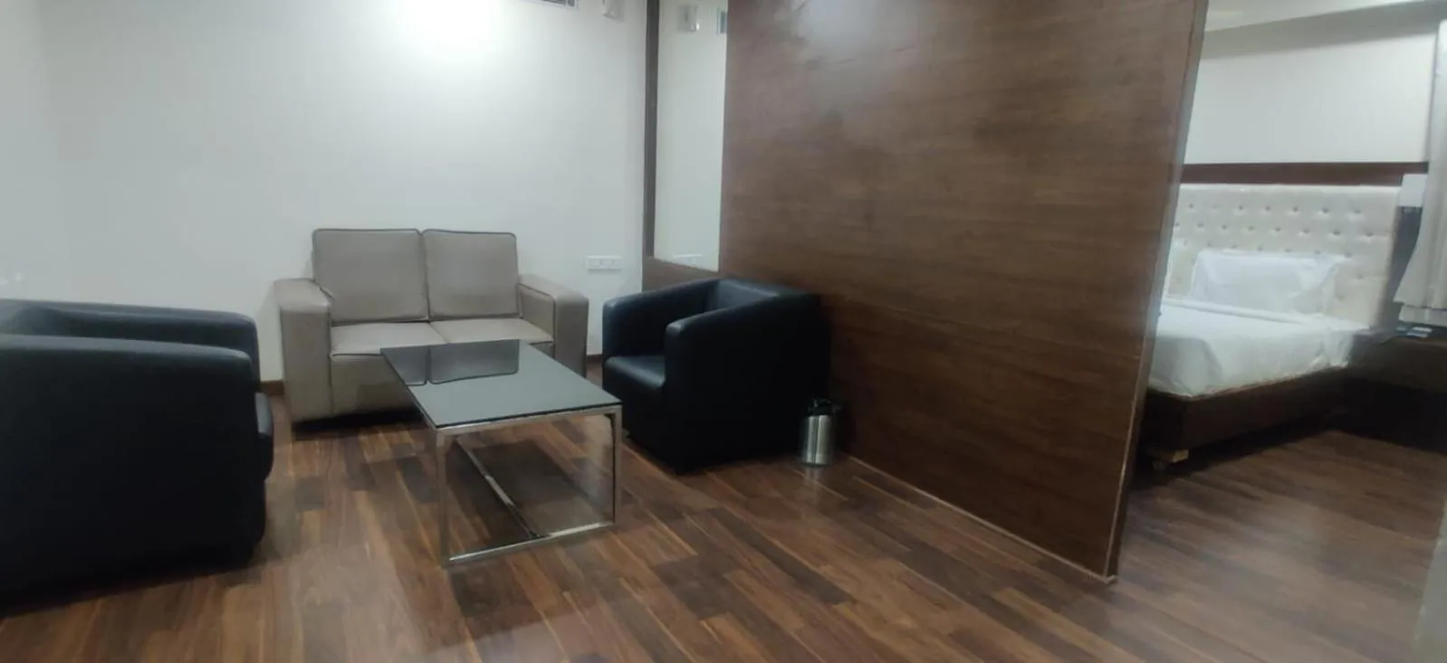 Bed in Hotel RN Grand