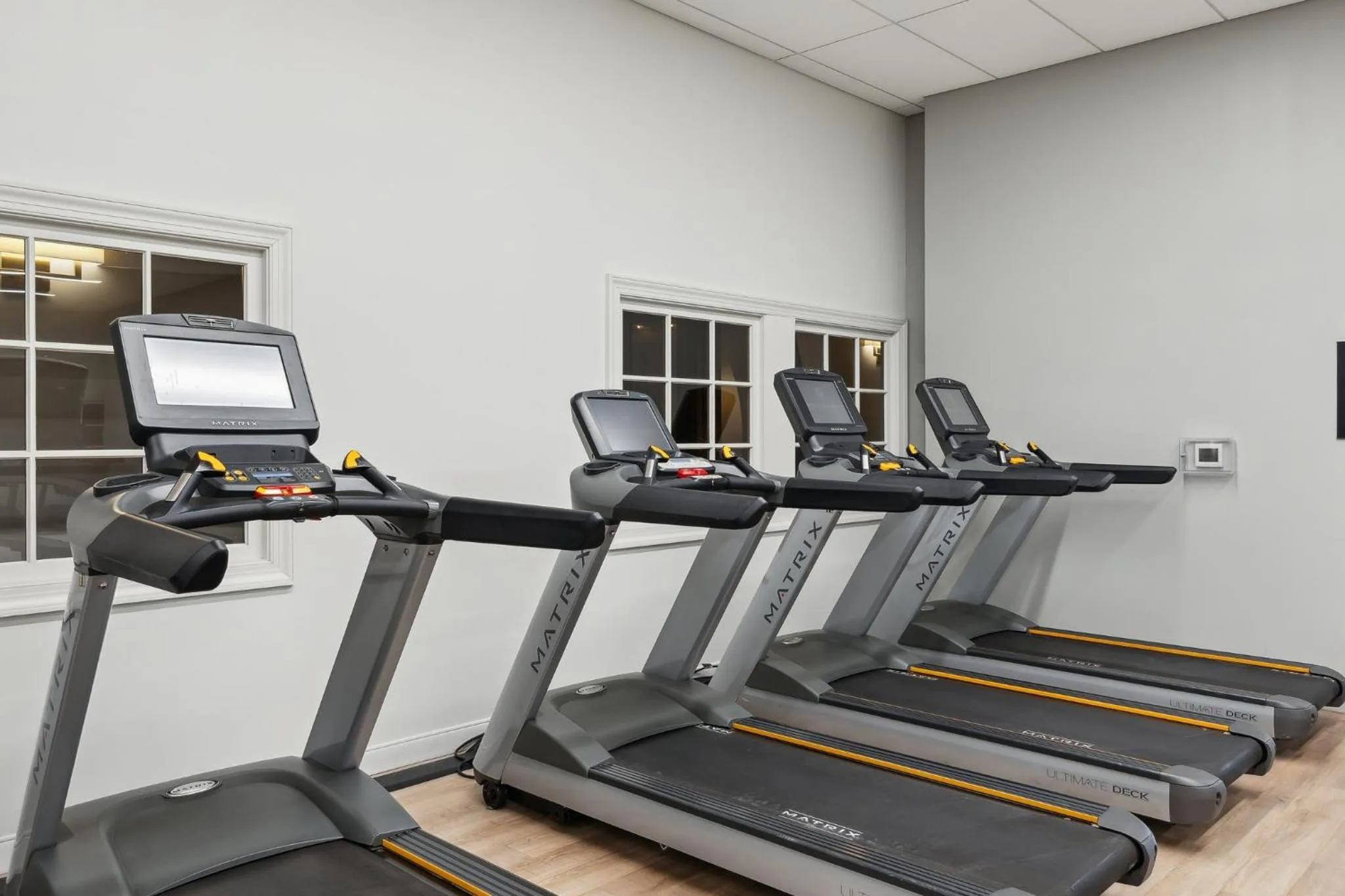 Fitness centre/facilities in Placemakr Downtown Pittsburgh at The Pennsylvanian
