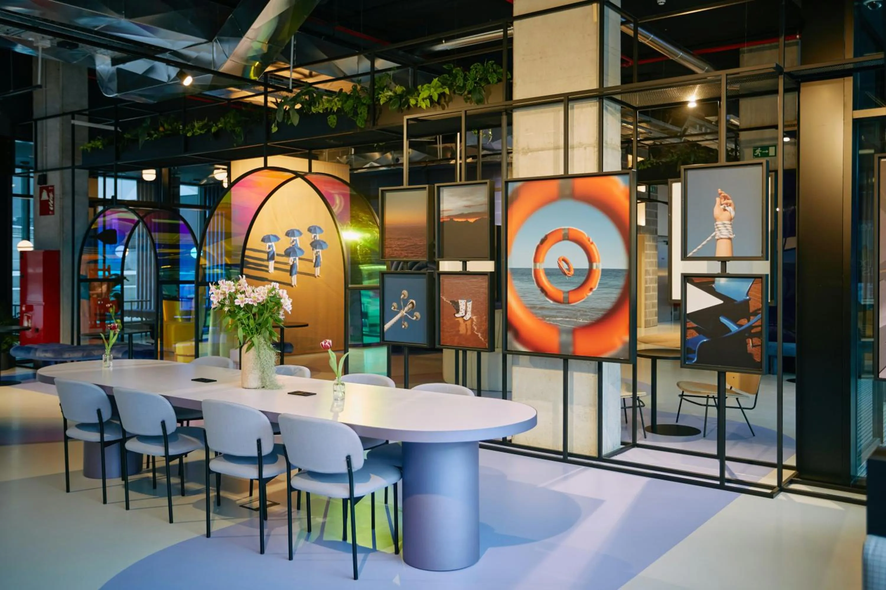 Lobby or reception in The Social Hub San Sebastian Extended Stay