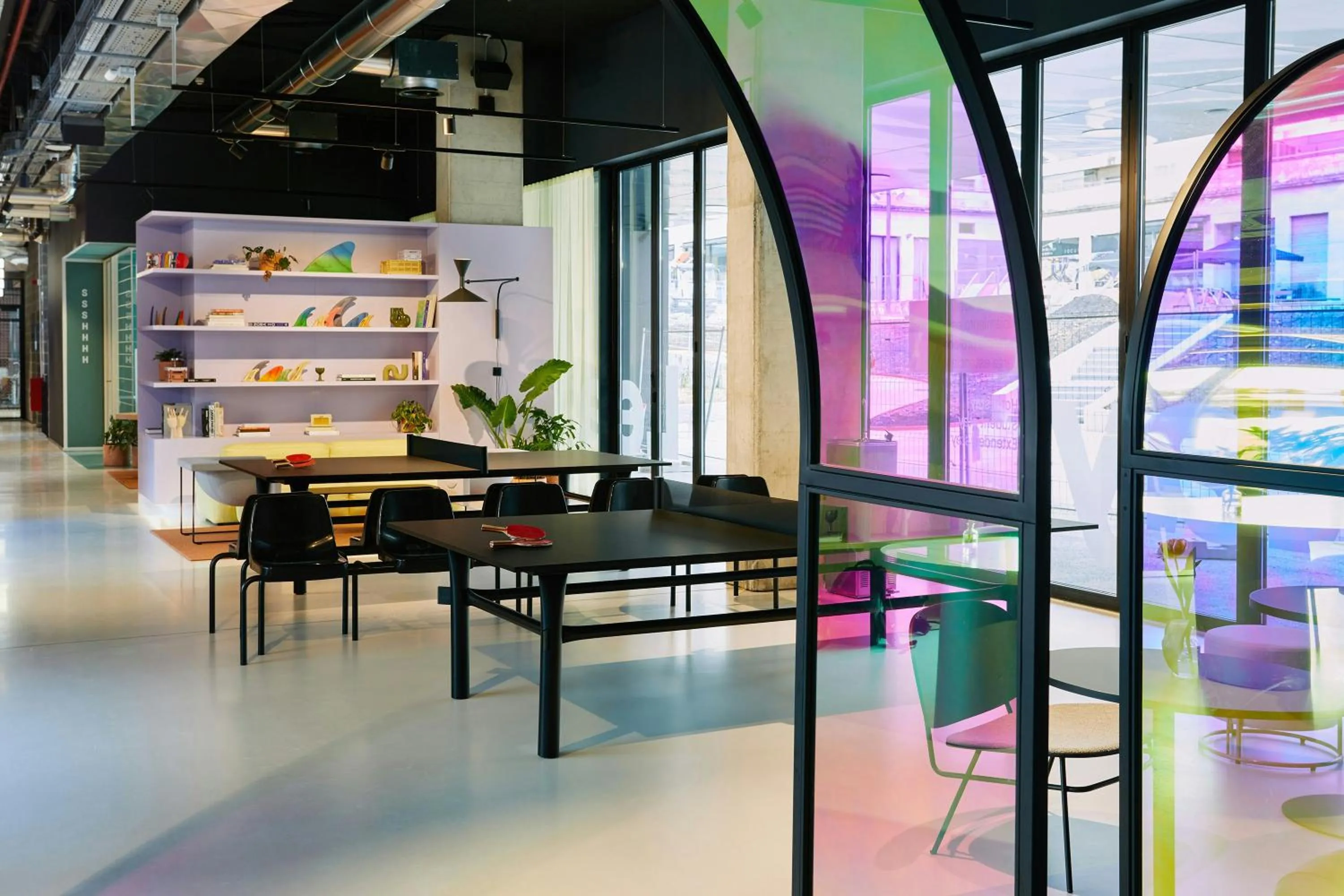 Lobby or reception in The Social Hub San Sebastian Extended Stay