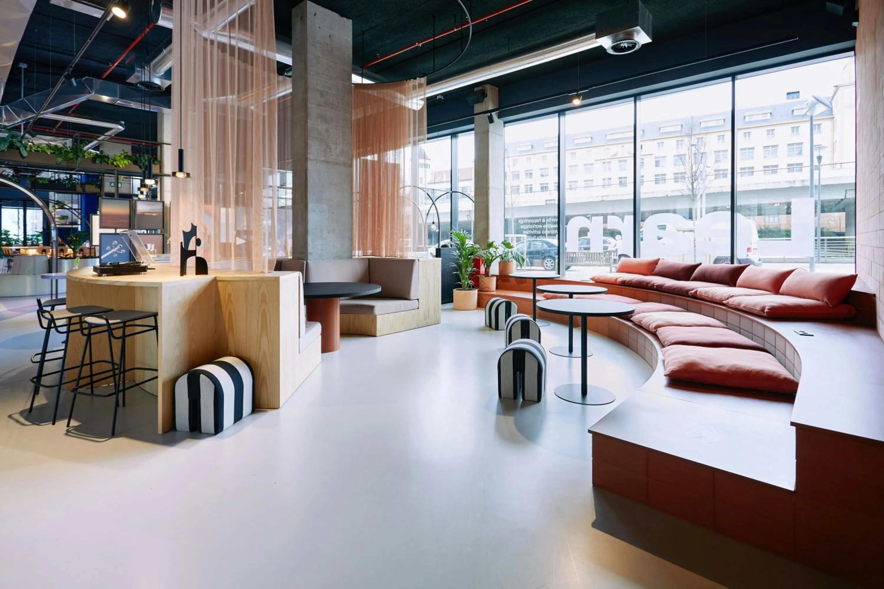 Meeting/conference room in The Social Hub San Sebastian Extended Stay