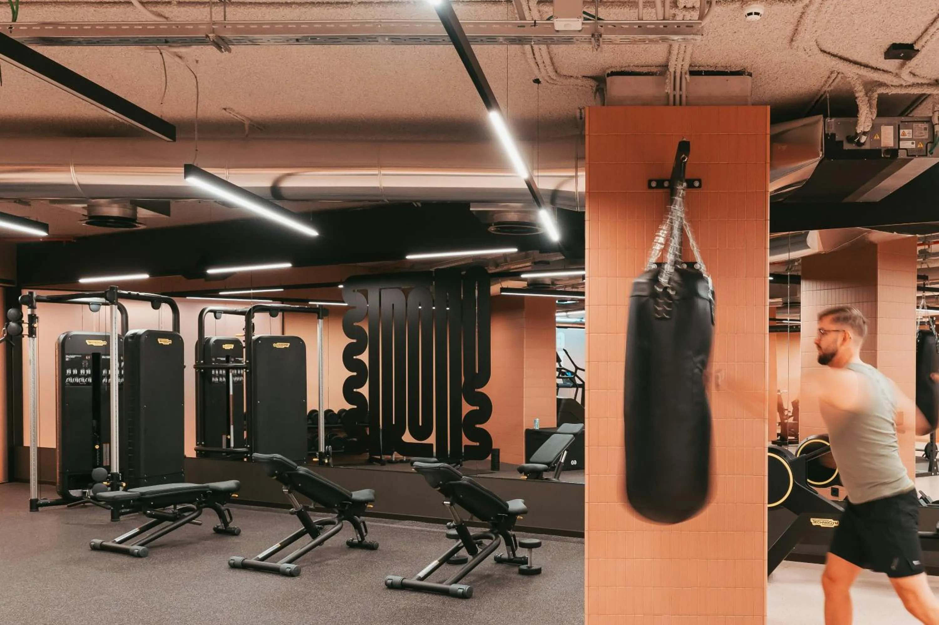 Fitness centre/facilities in The Social Hub San Sebastian Extended Stay