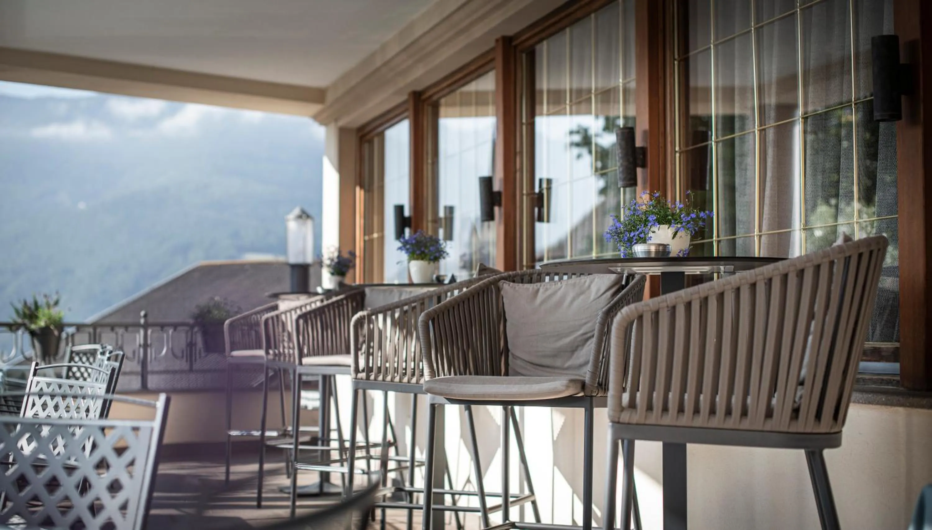 Balcony/Terrace in Taubers Unterwirt Aktiv & Vitalhotel