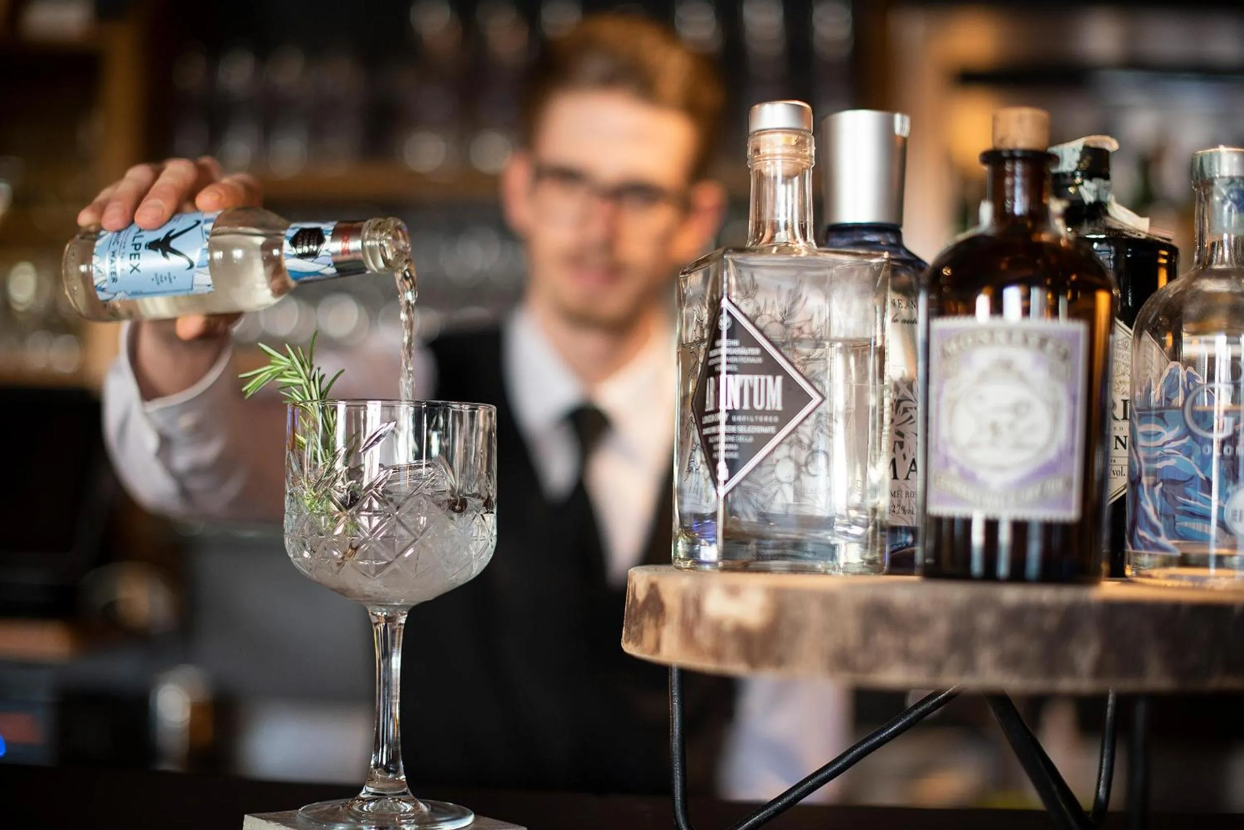 Lounge or bar in Taubers Unterwirt Aktiv & Vitalhotel