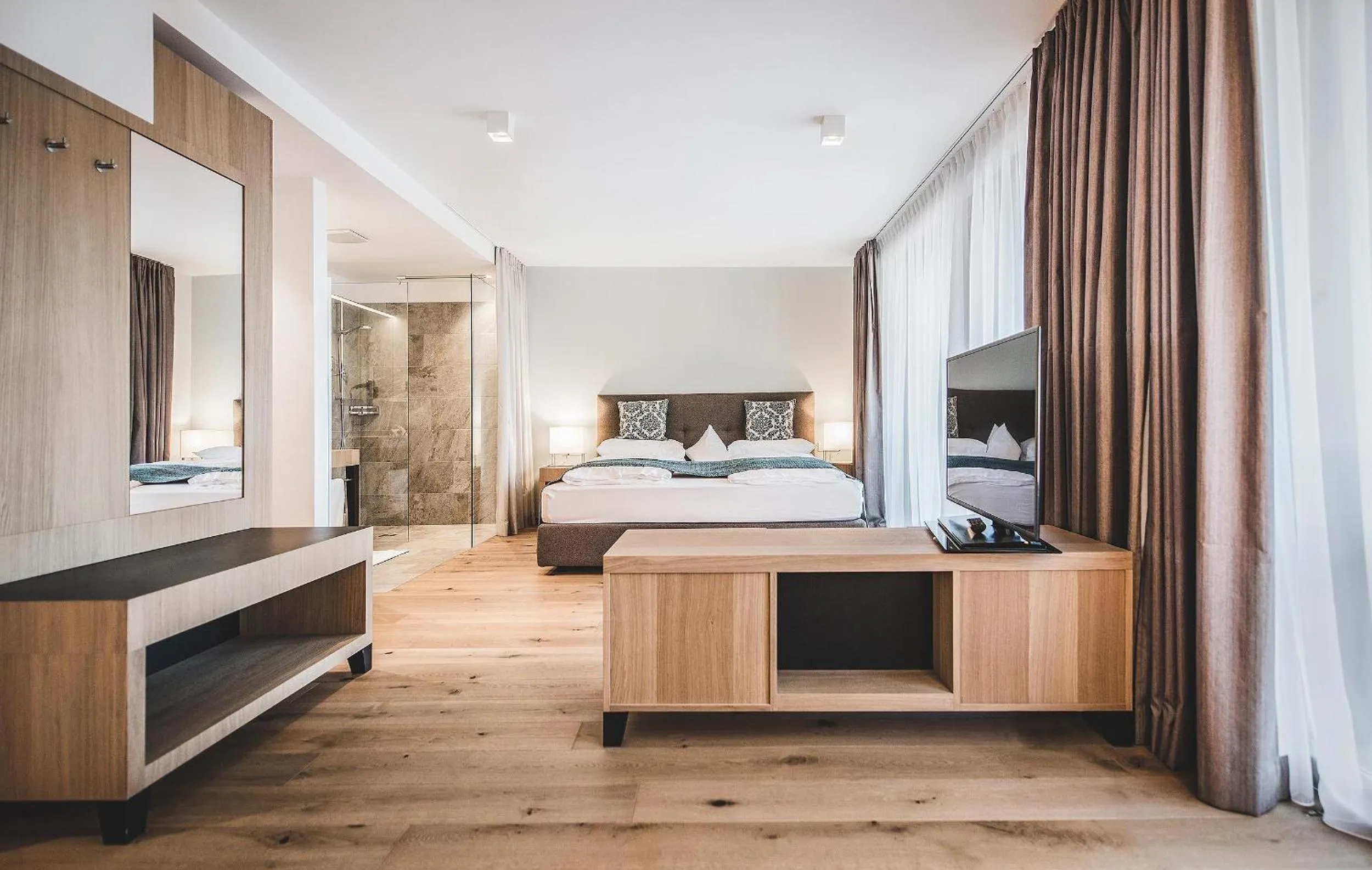 Bed in Taubers Unterwirt Aktiv & Vitalhotel