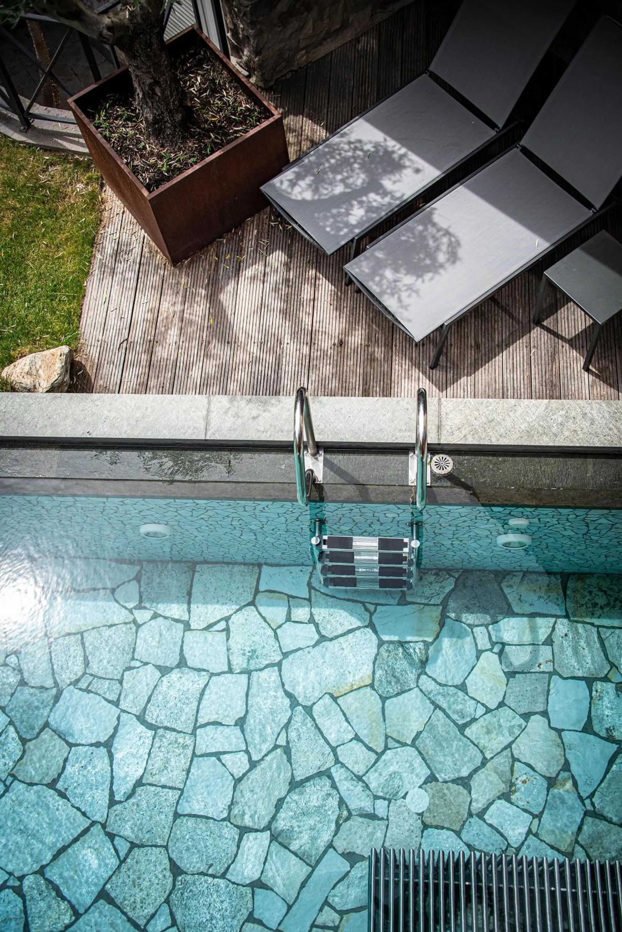 Swimming pool in Taubers Unterwirt Aktiv & Vitalhotel