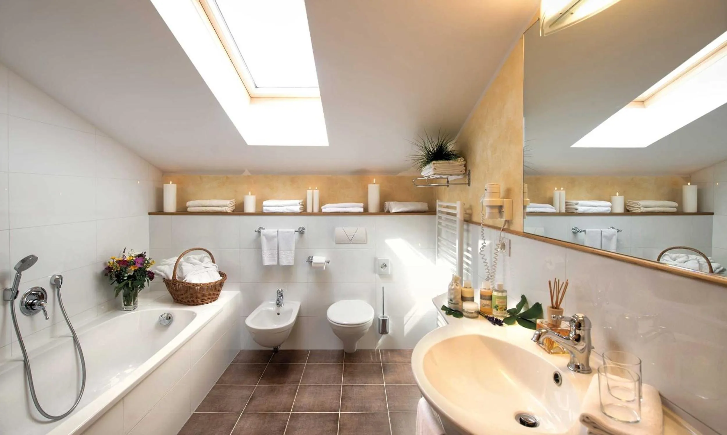 Bathroom in Taubers Unterwirt Aktiv & Vitalhotel