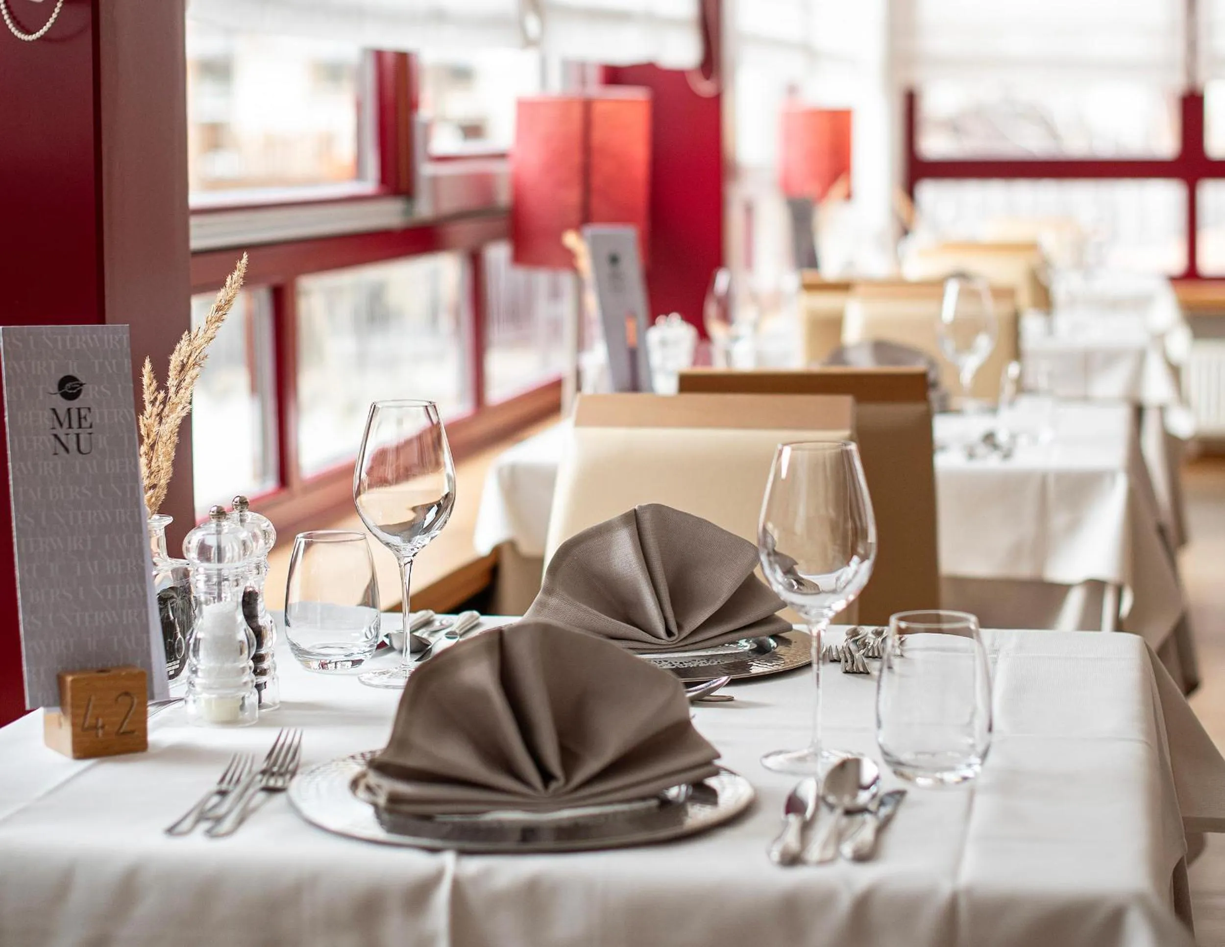 Restaurant/places to eat in Taubers Unterwirt Aktiv & Vitalhotel