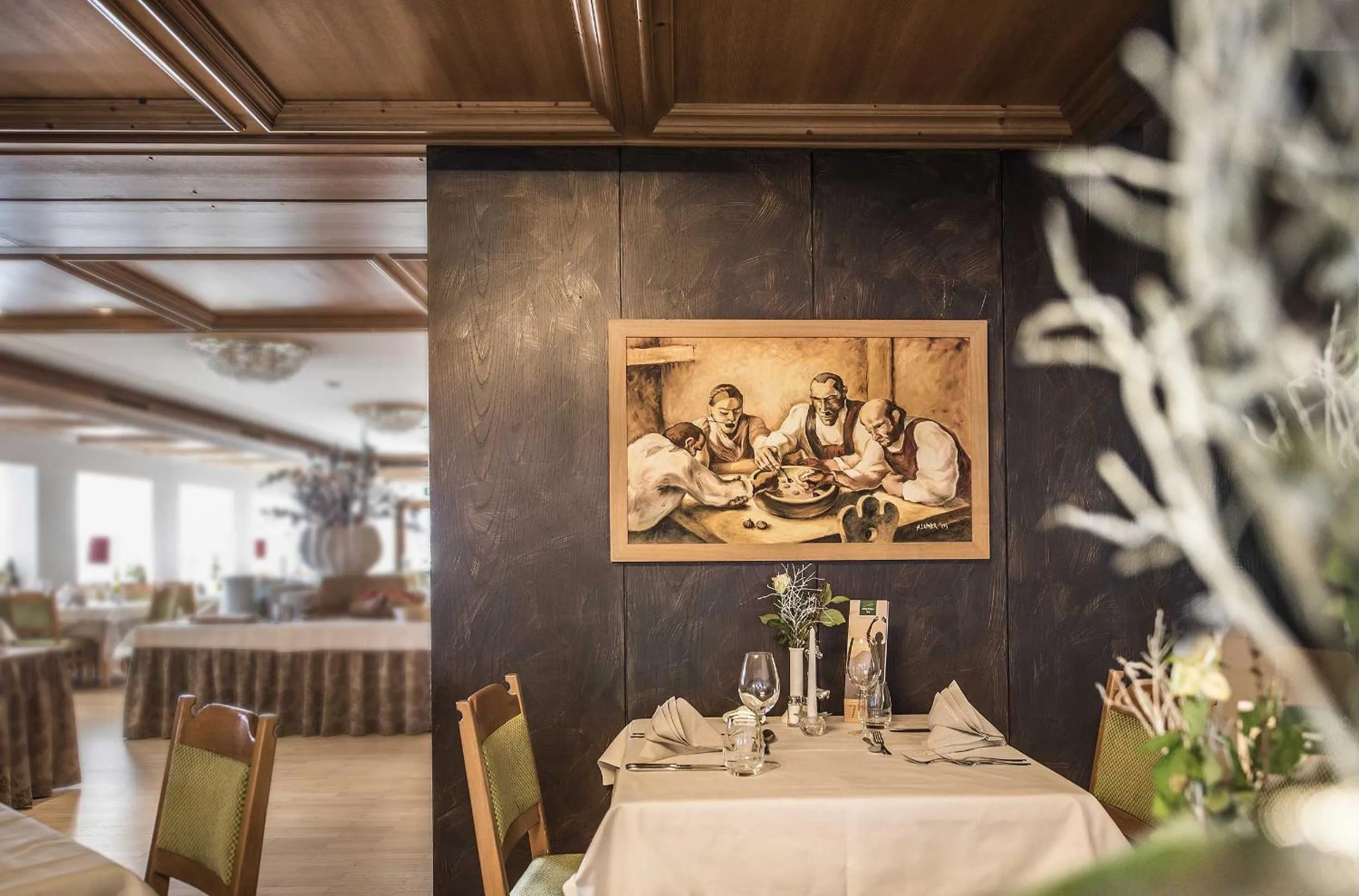 Restaurant/places to eat in Taubers Unterwirt Aktiv & Vitalhotel