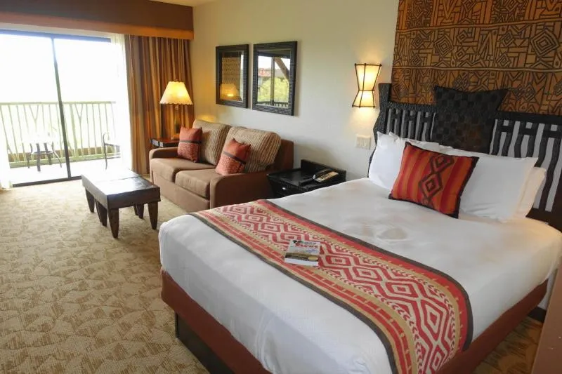 Bed in Disney's Animal Kingdom Villas - Kidani Village