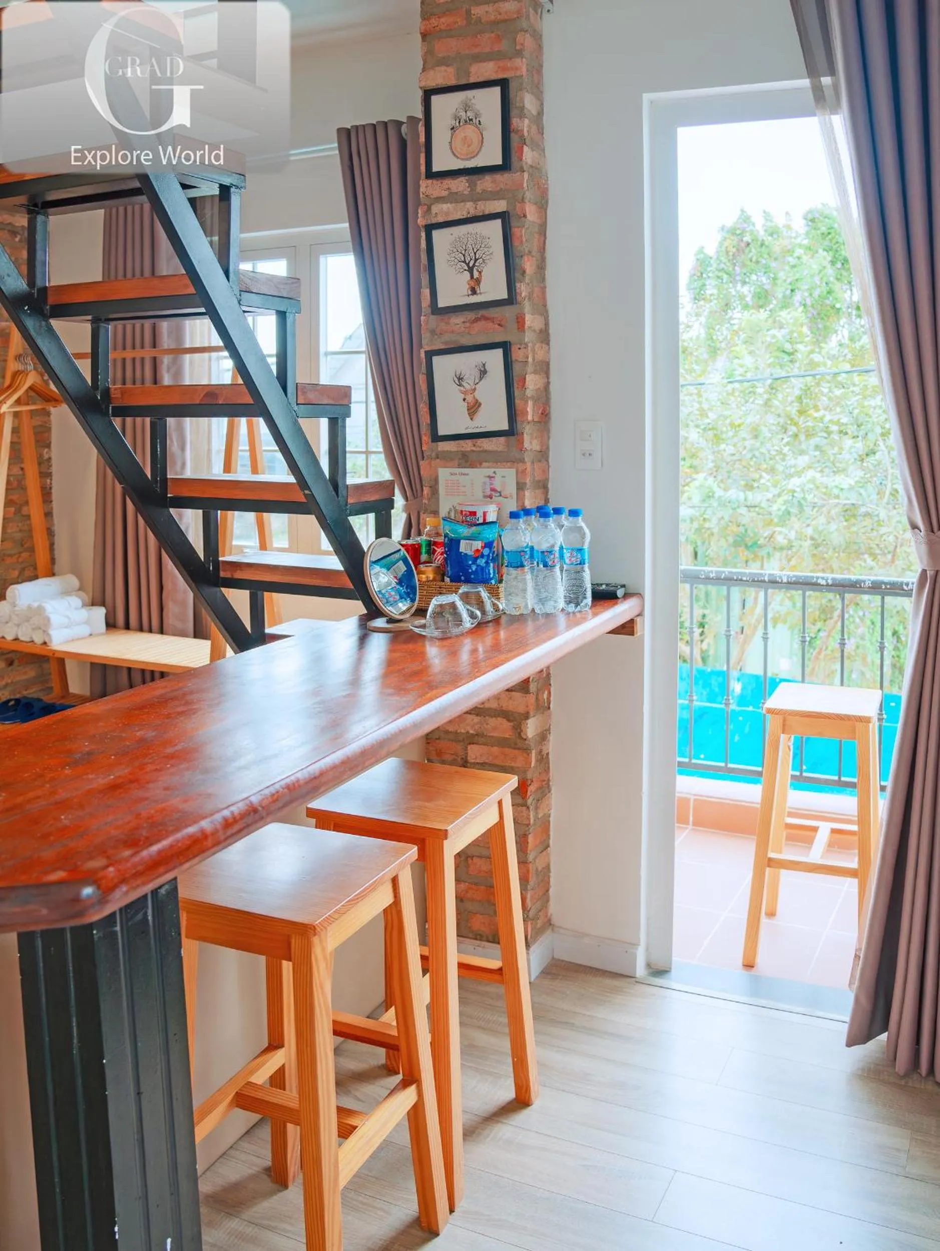 Living room in Hoang Yen Villa & Coffee