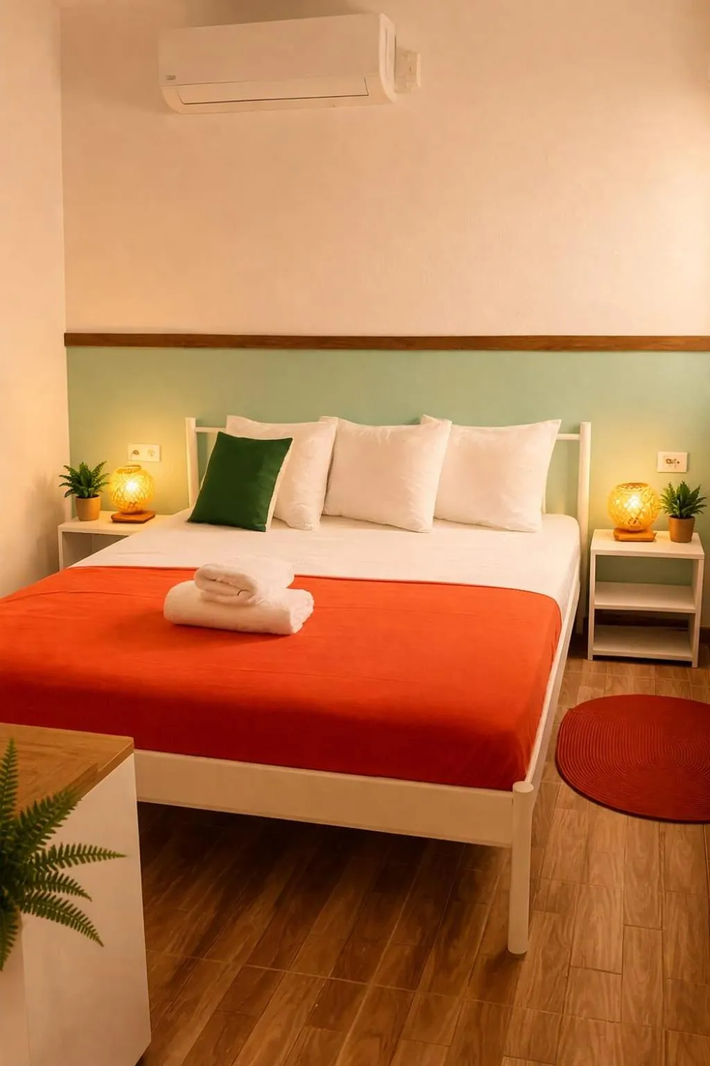 Bed in Kavala Hotel Bodrum