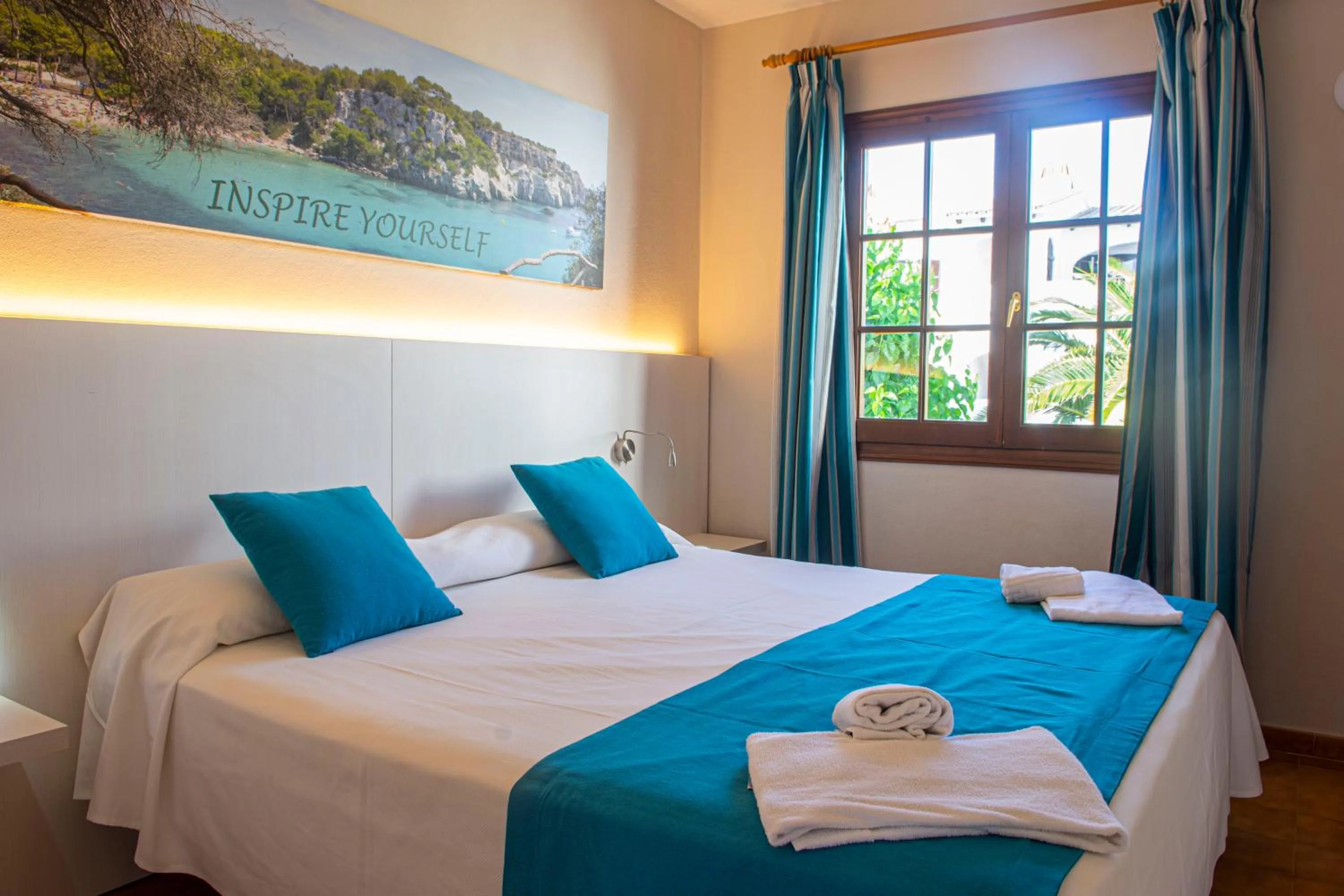 Bed in Siesta Mar Apartamentos