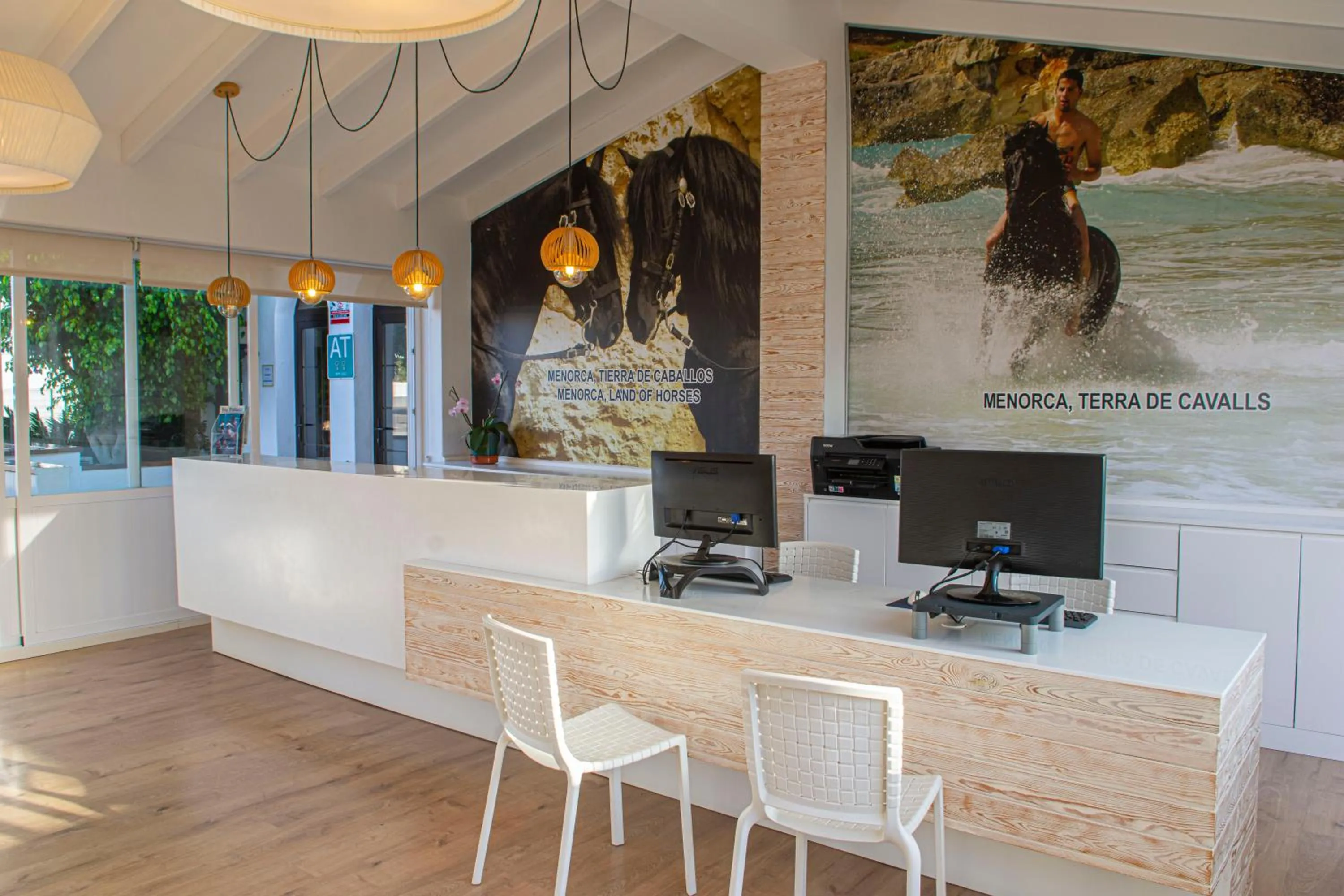 Lobby or reception in Siesta Mar Apartamentos