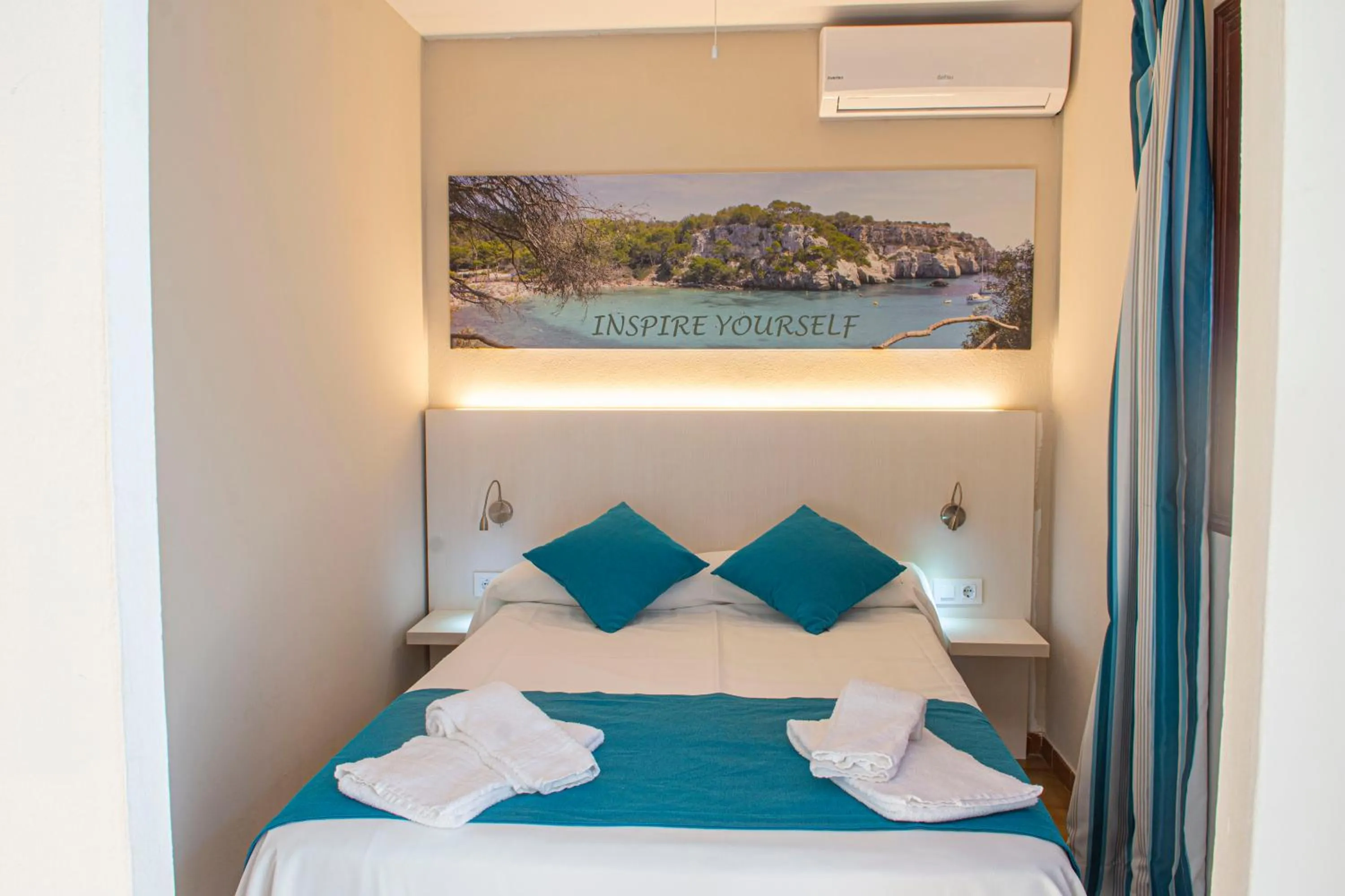 Bed in Siesta Mar Apartamentos