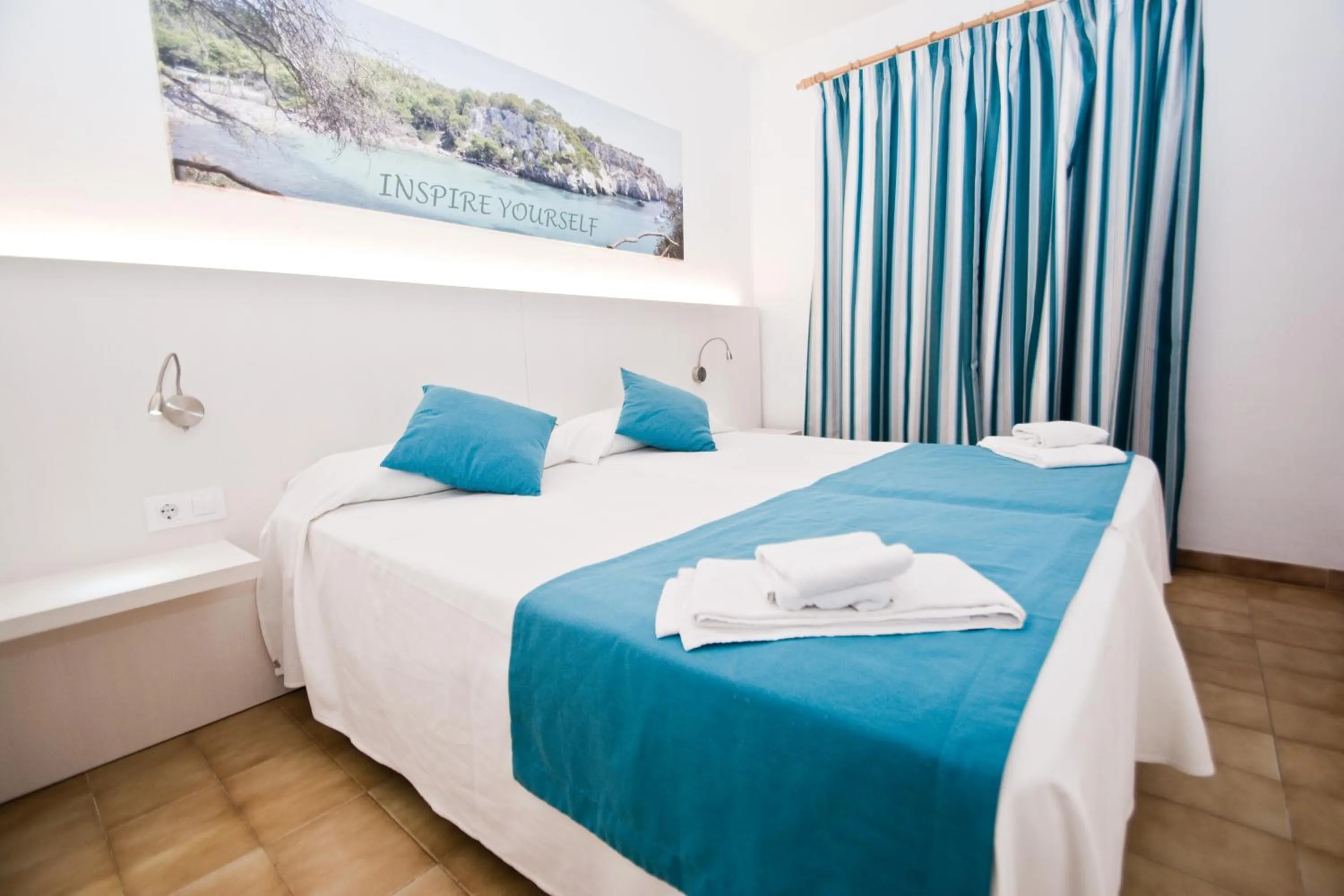 Bed in Siesta Mar Apartamentos