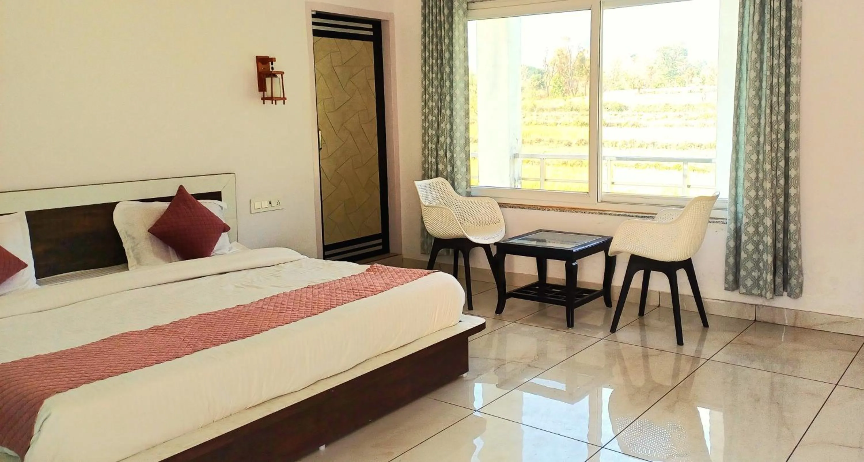 Bed in The Nature View Resort by Ohana