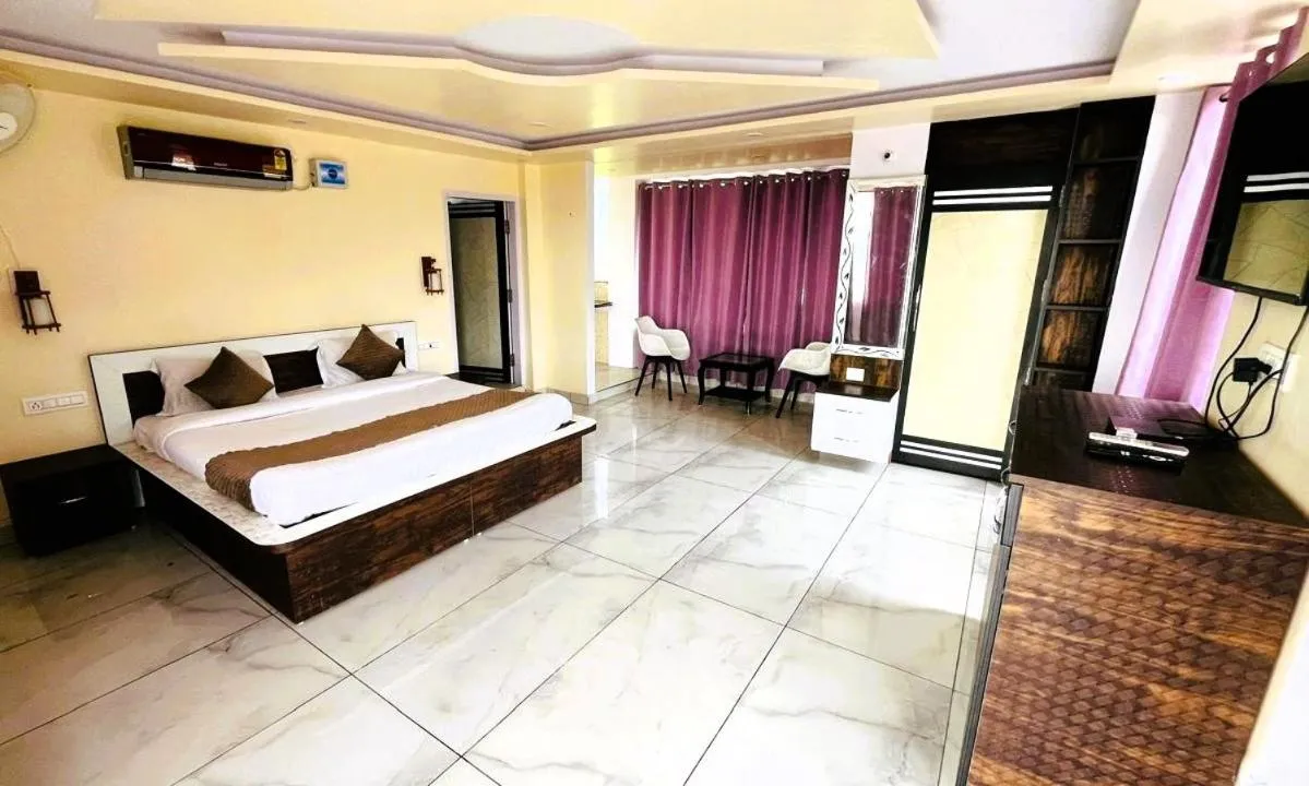 Living room, Bed in The Nature View Resort by Ohana