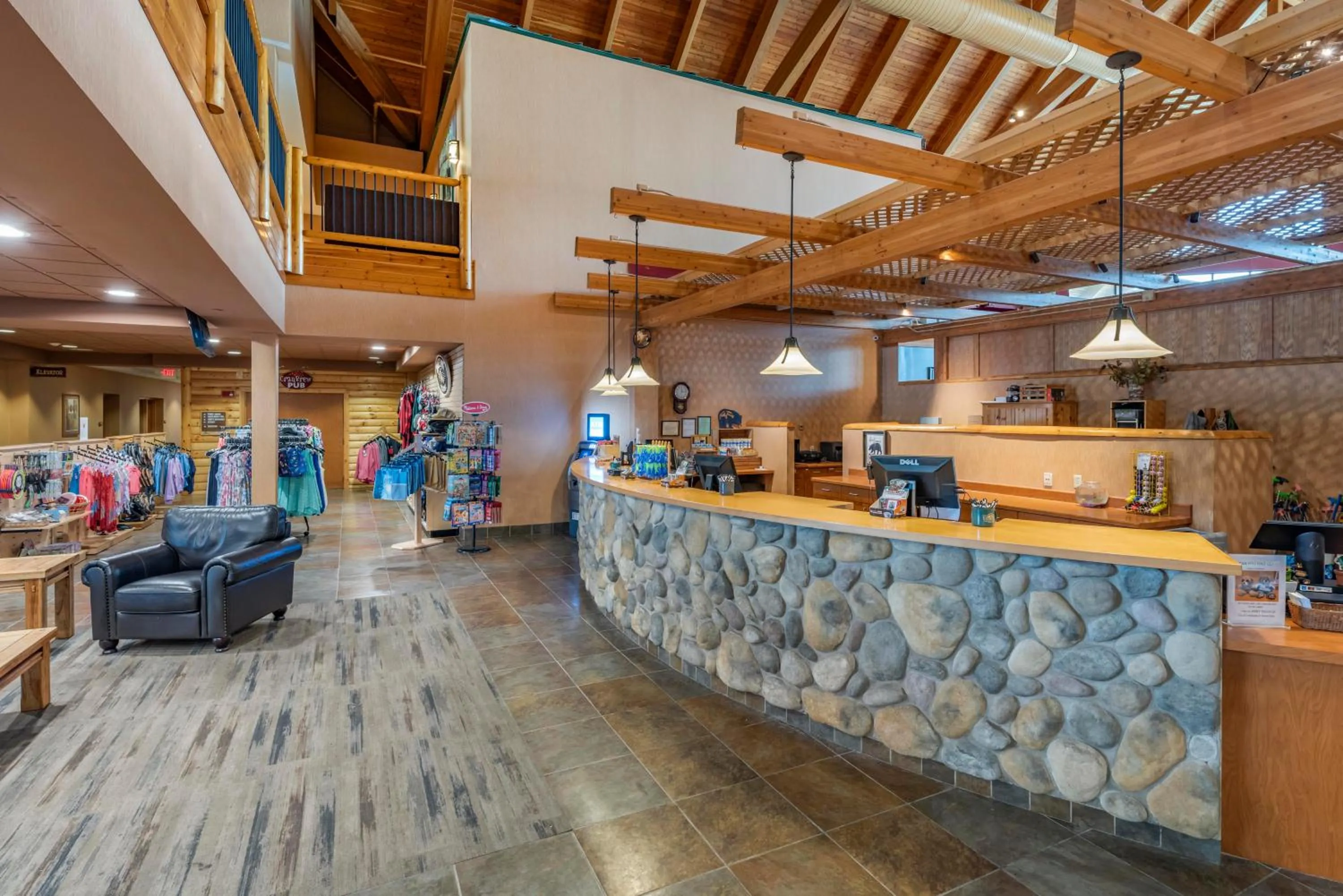 Lobby or reception in Three Bears Resort Waterpark Near Tomah Ascend Collection