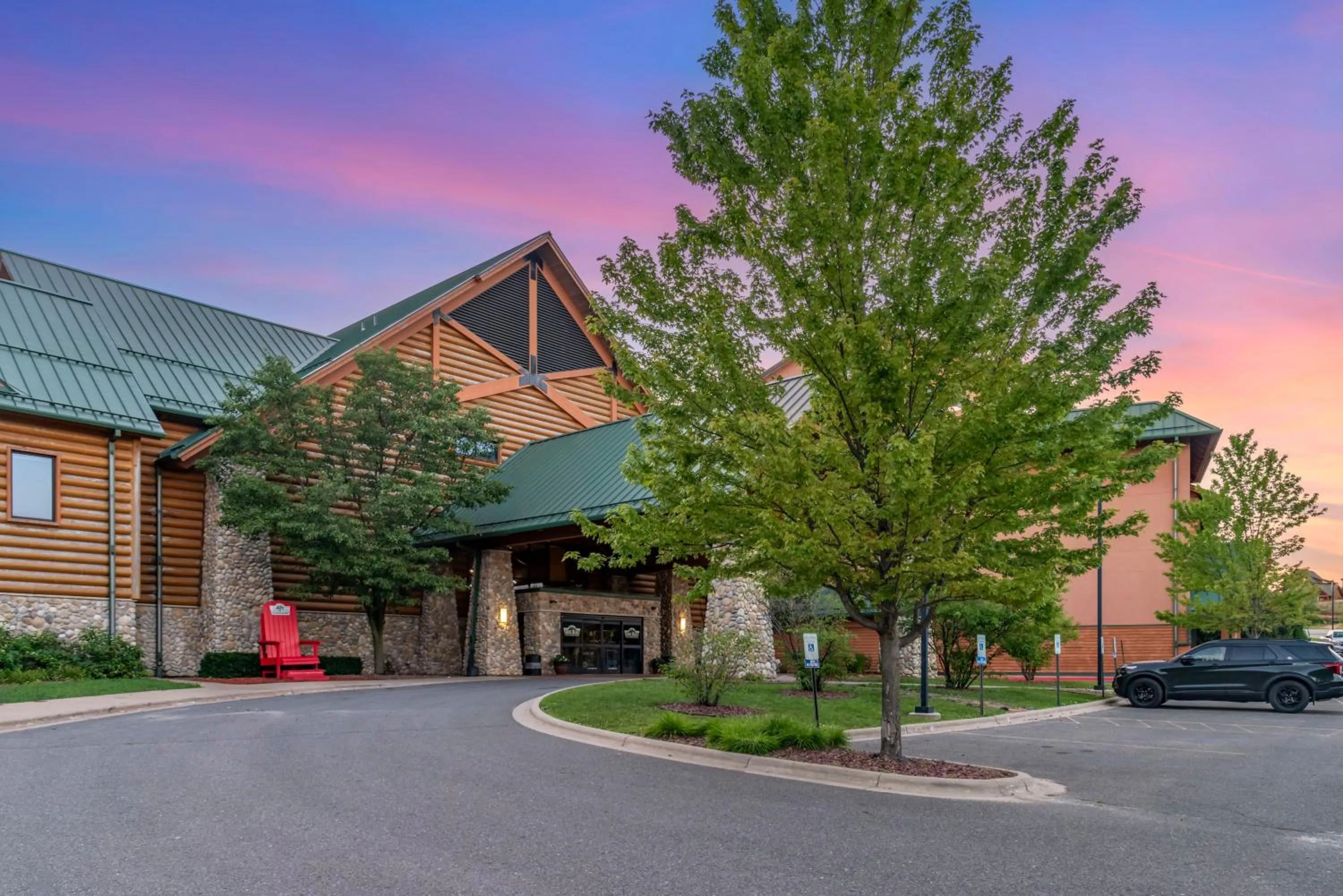 Property building in Three Bears Resort Waterpark Near Tomah Ascend Collection