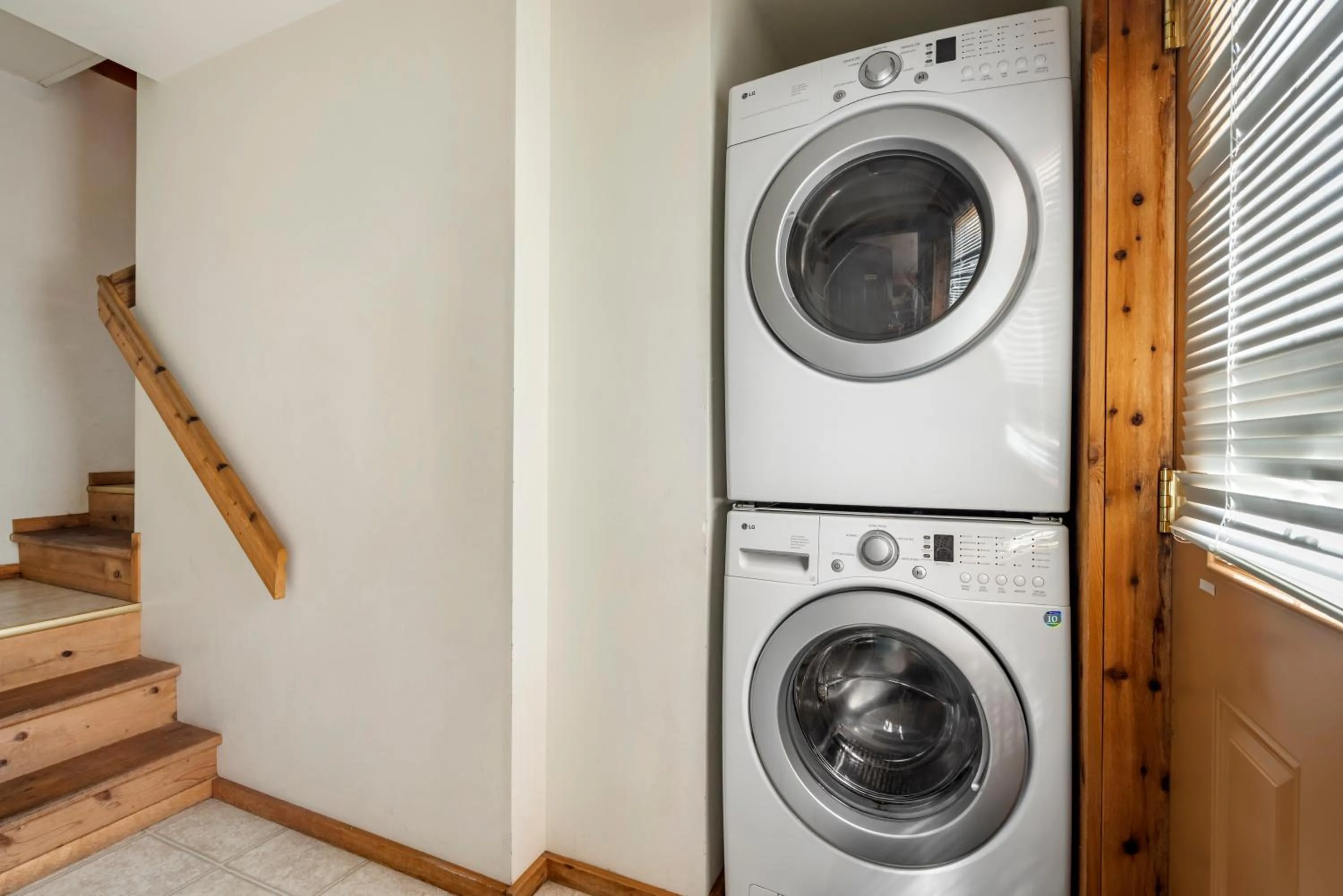 washing machine in Three Bears Resort Waterpark Near Tomah Ascend Collection