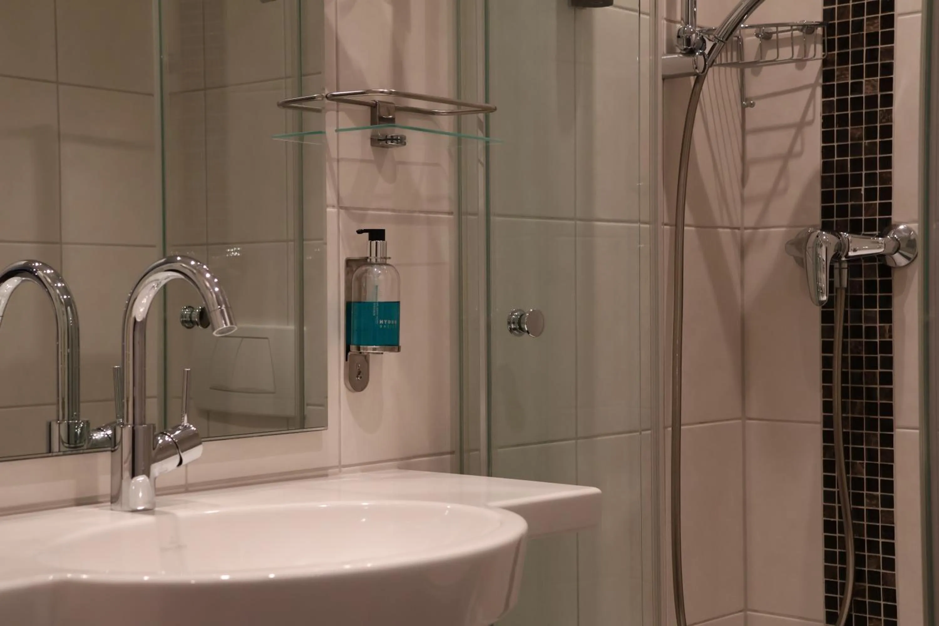 Bathroom in Hotel an der Therme