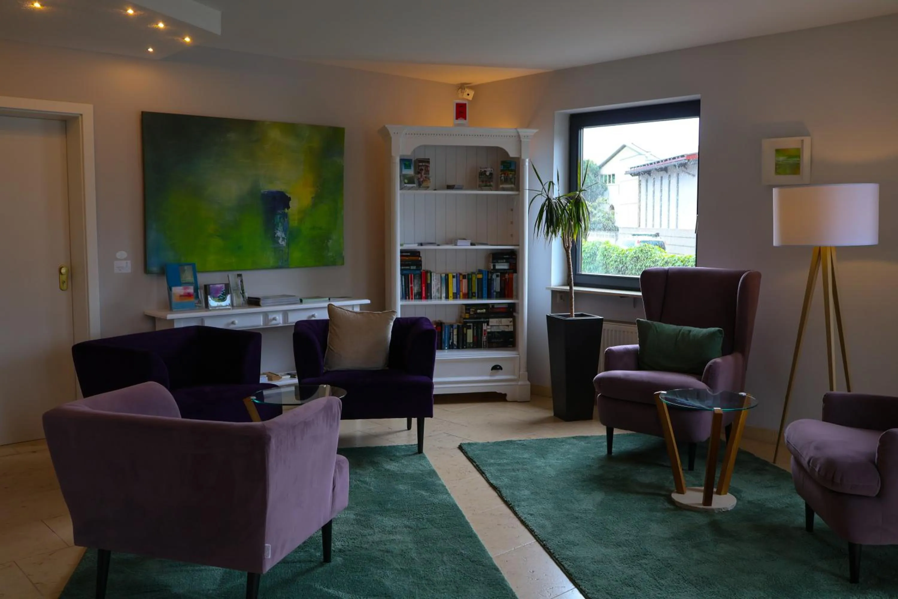 Lobby or reception in Hotel an der Therme