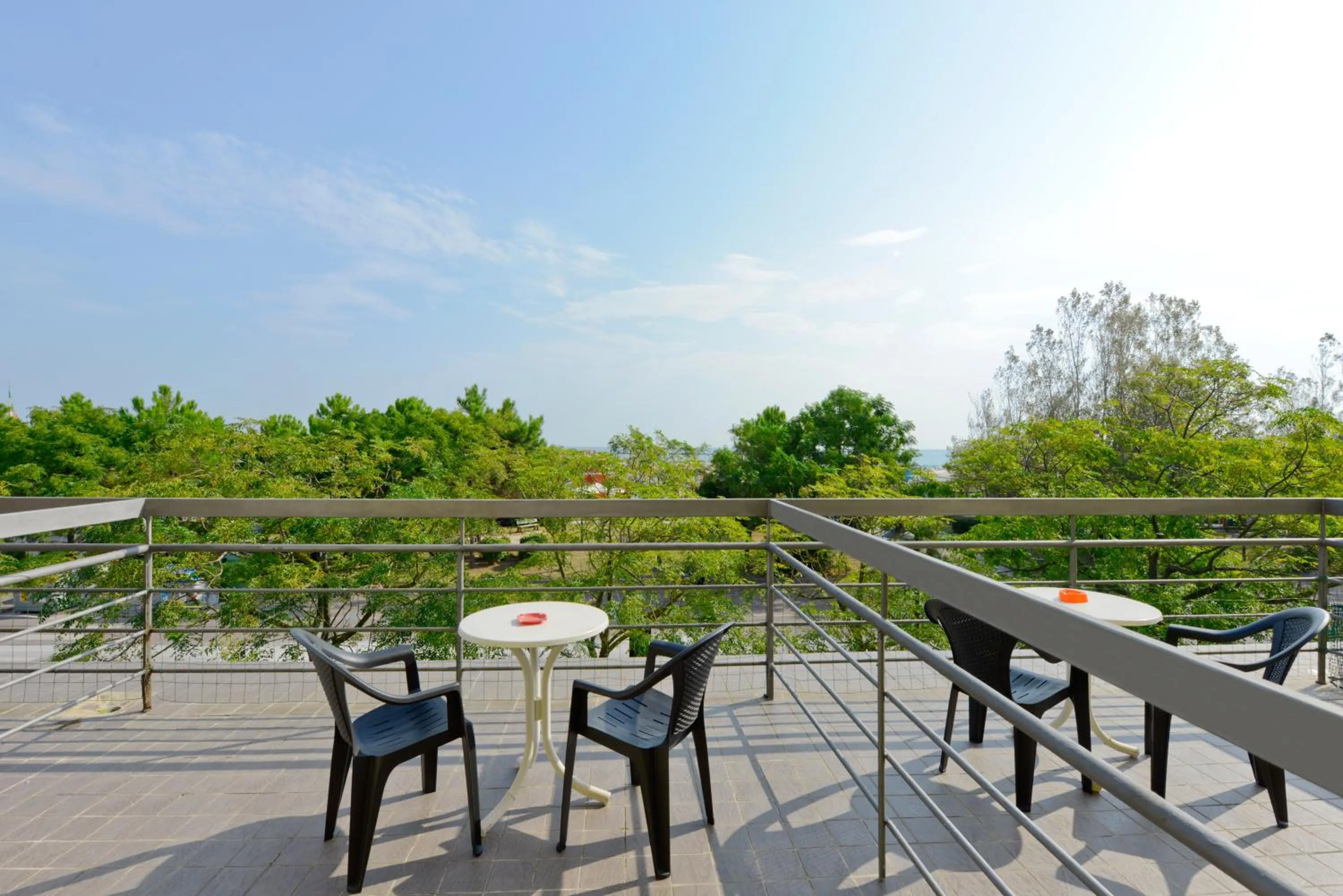 Balcony/Terrace in Hotel Flora