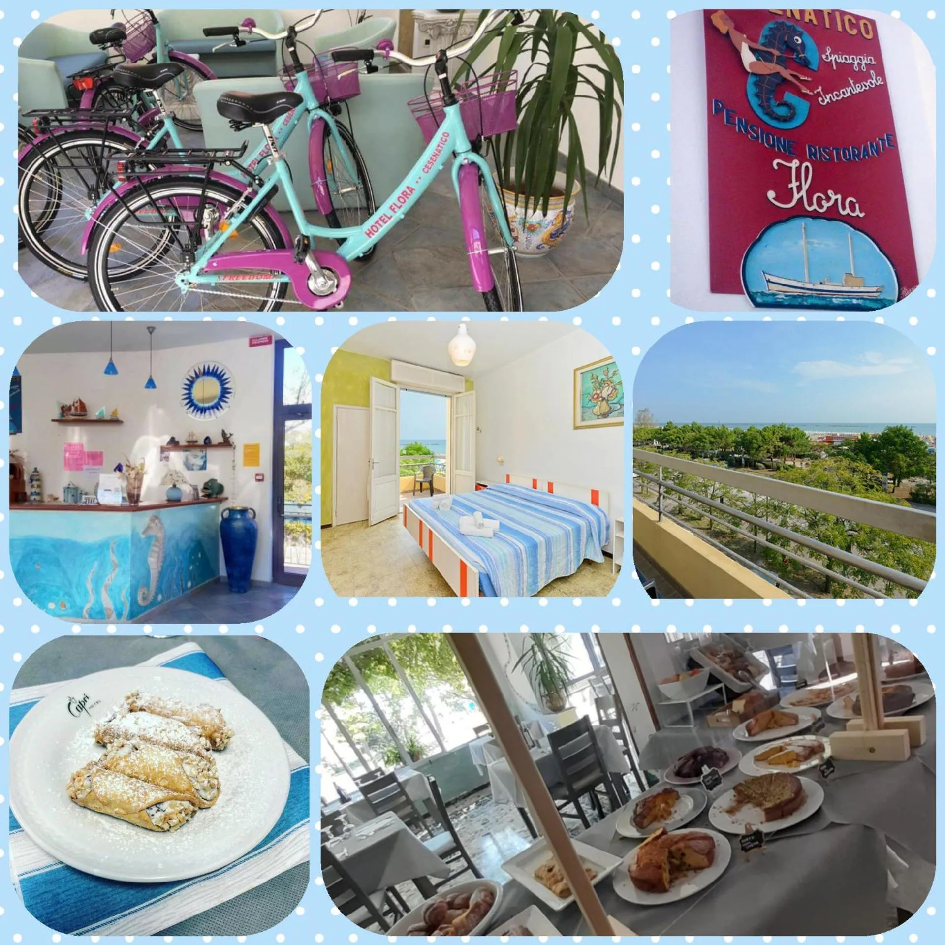 Cycling in Hotel Flora