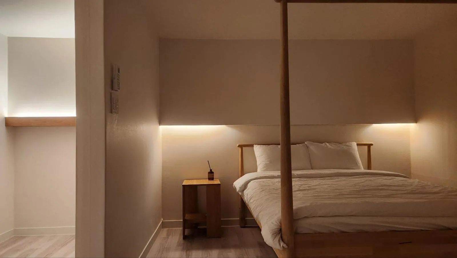 Bed in World House Hotel