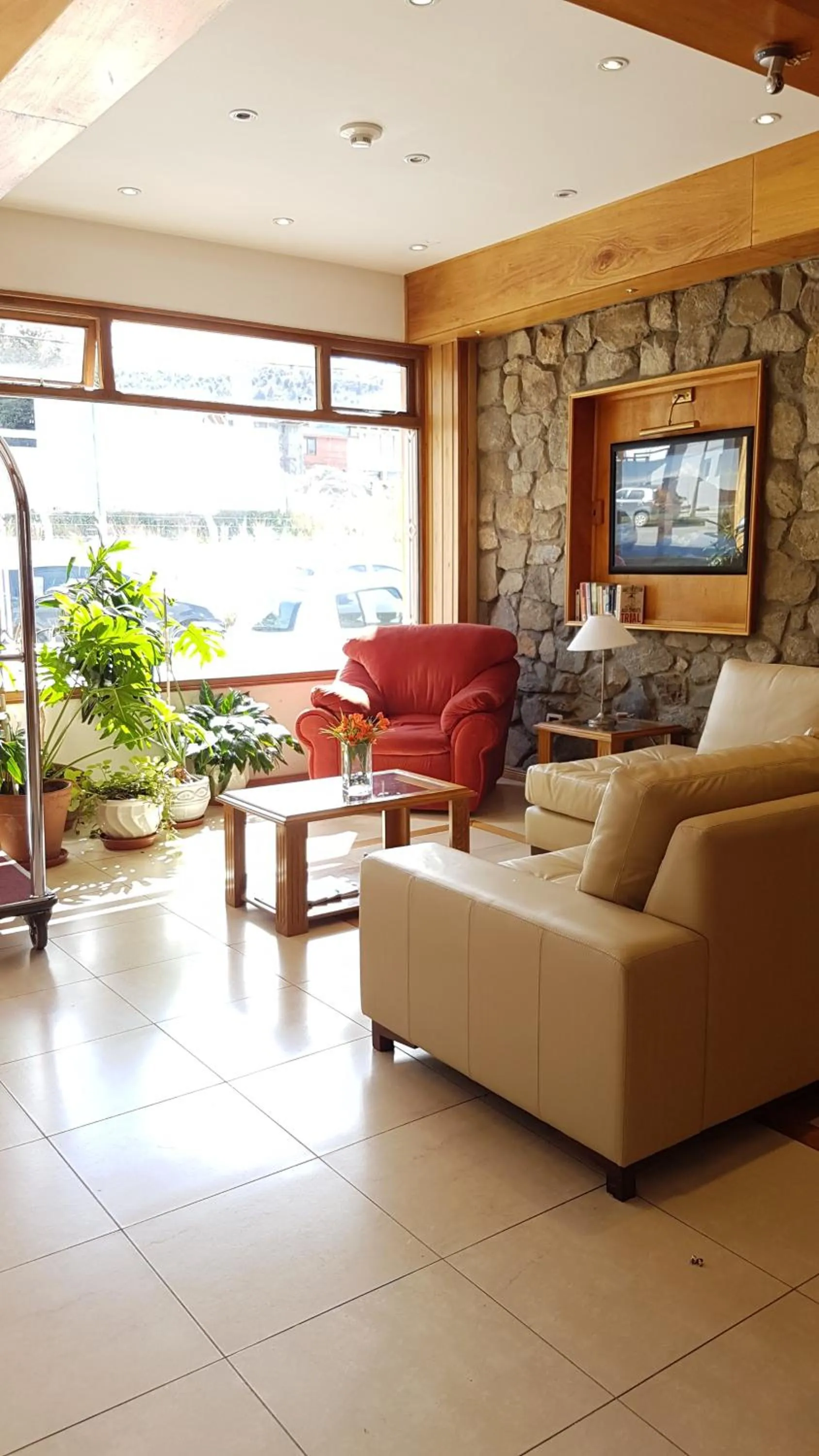 Living room in Hotel Tierra del Fuego
