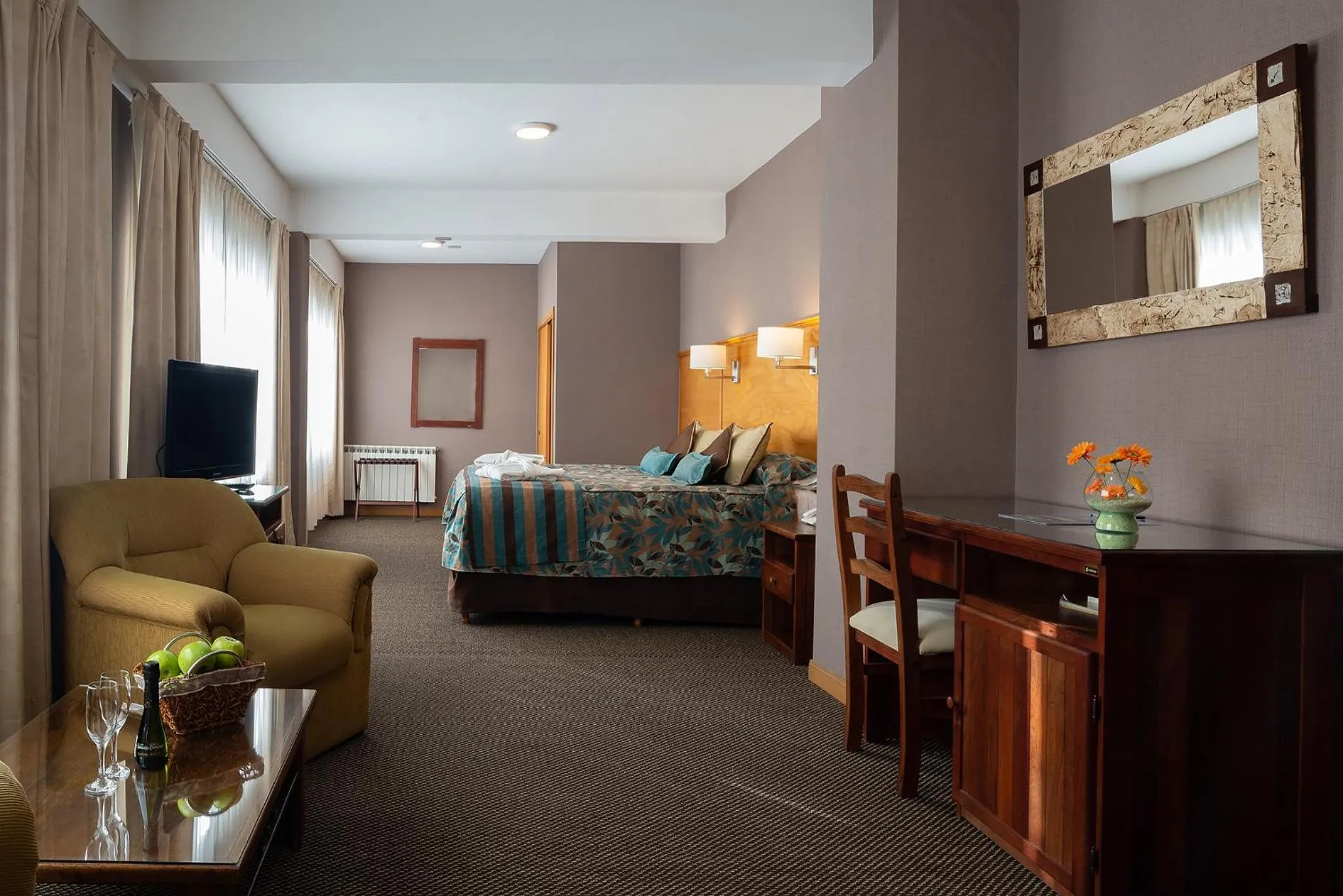 Food and drinks, Bed in Hotel Tierra del Fuego