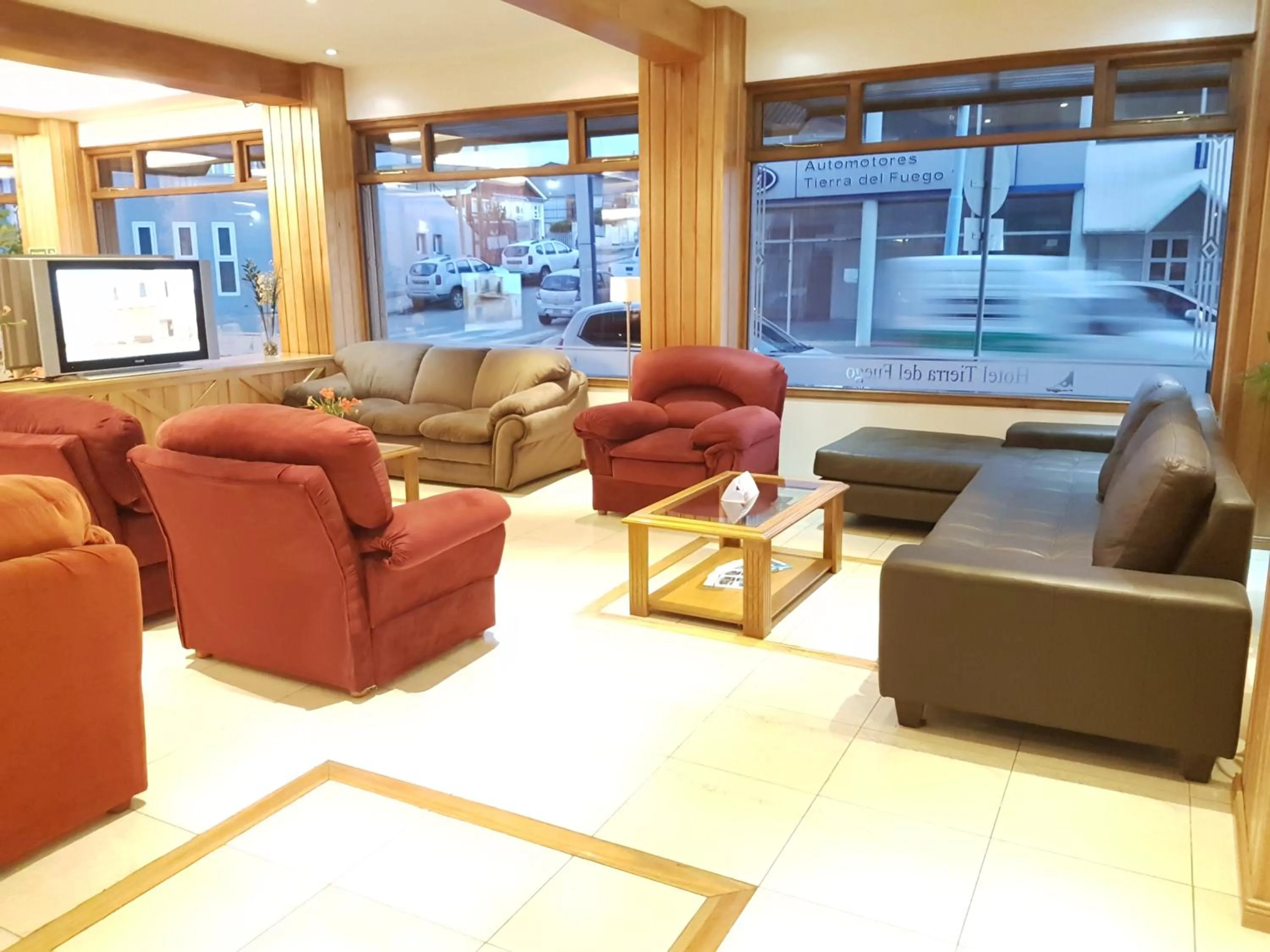 Lobby or reception in Hotel Tierra del Fuego