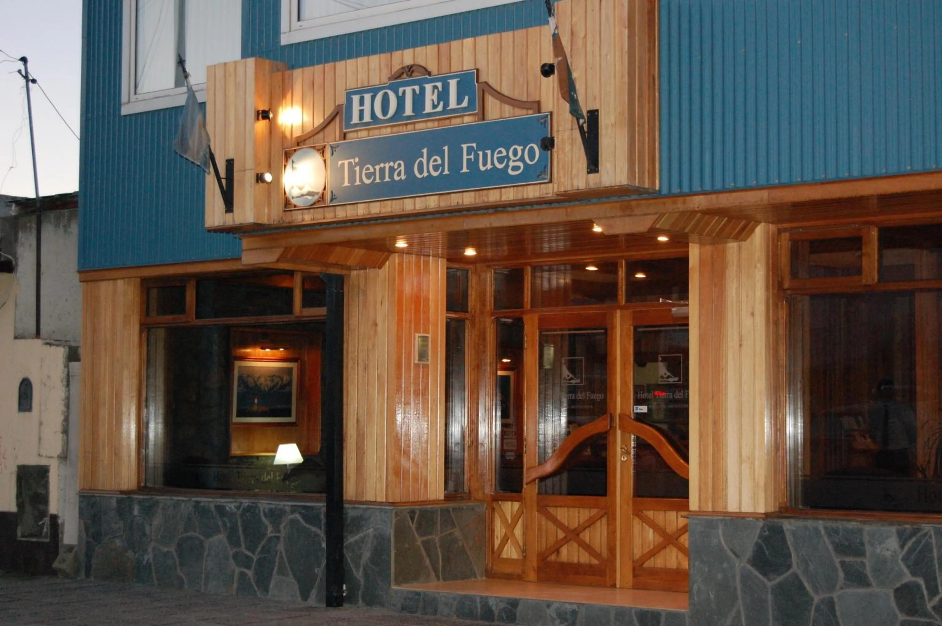 Facade/entrance in Hotel Tierra del Fuego