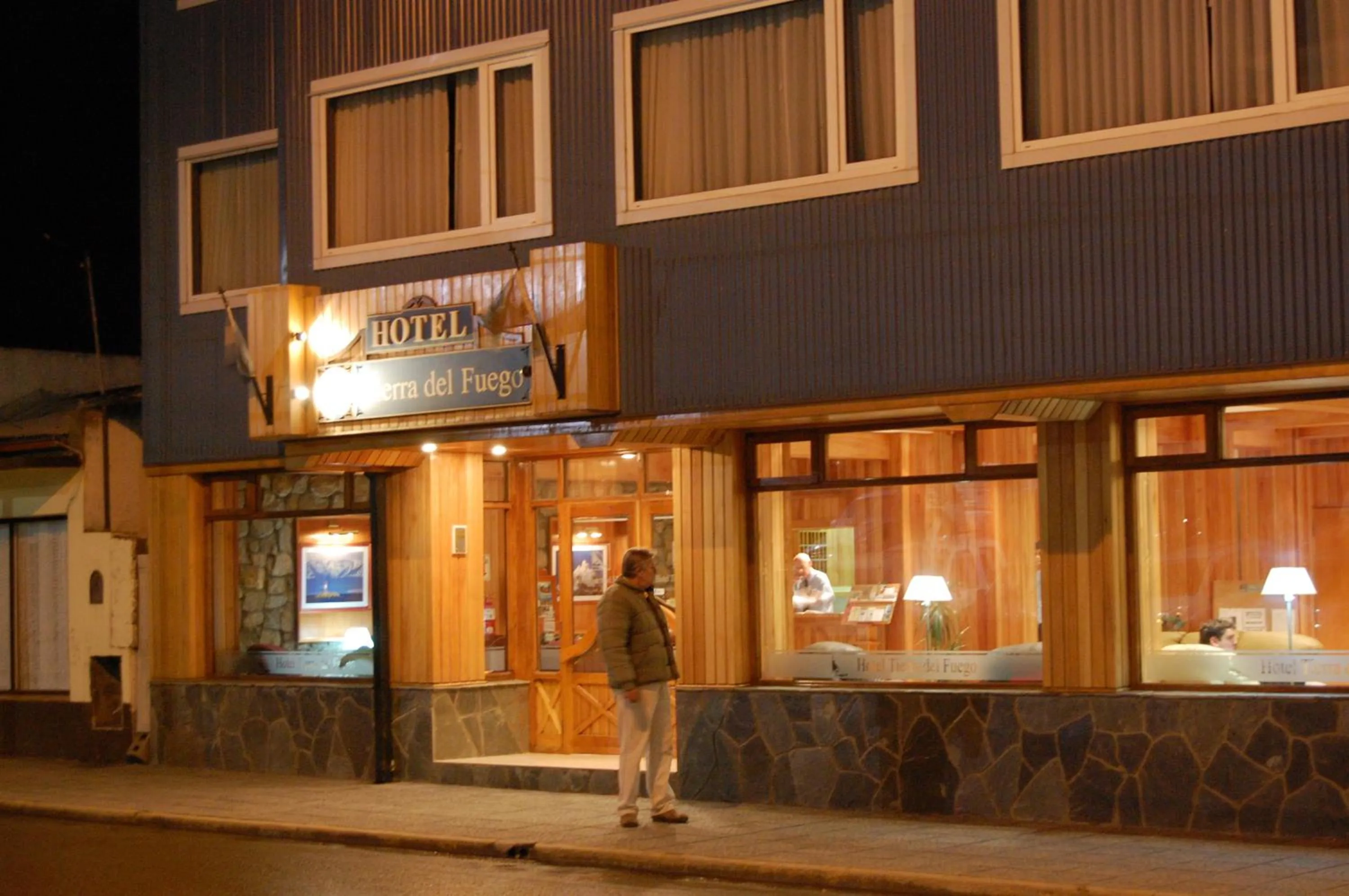 Facade/entrance in Hotel Tierra del Fuego