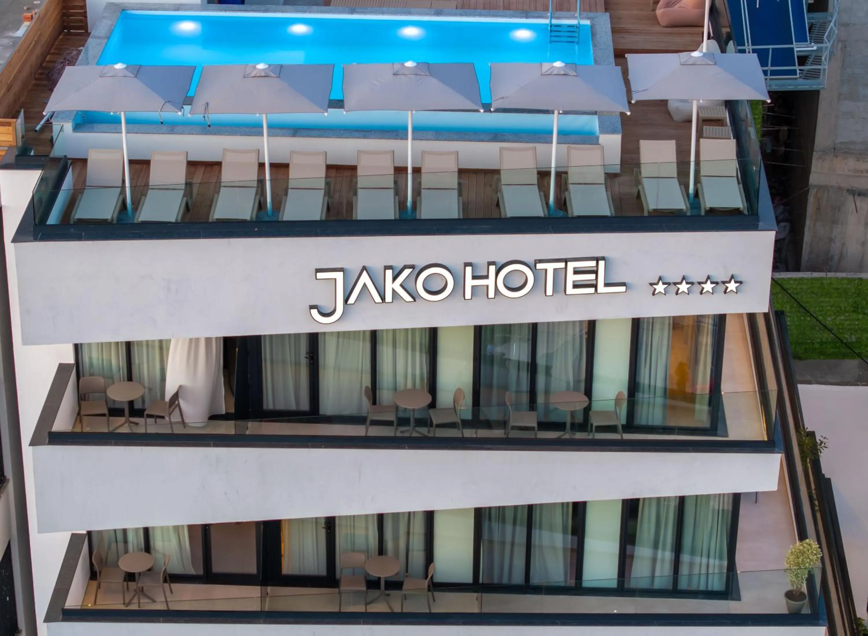 Facade/entrance in Jako Premium Hotel