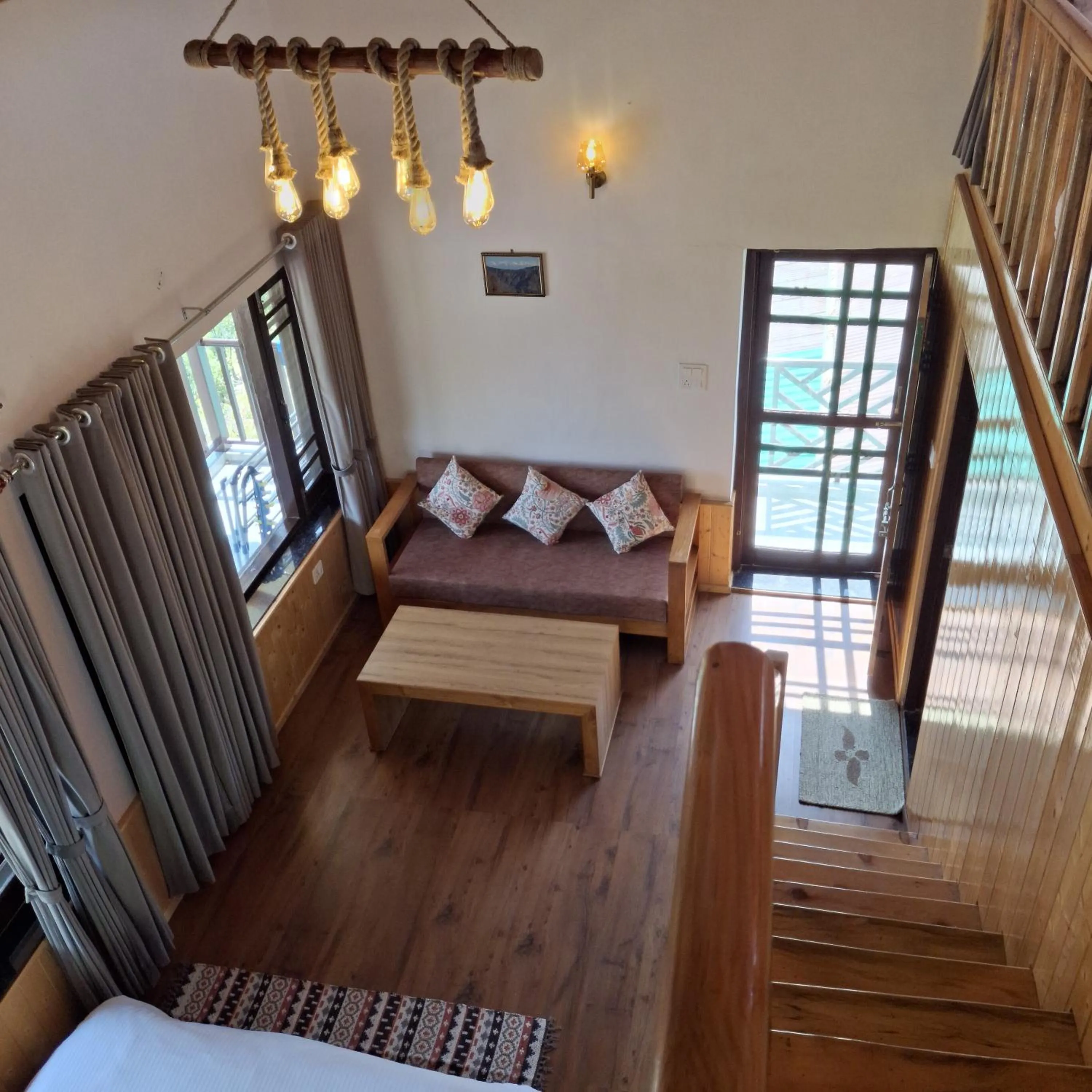 Bed in Happy Himalayan Homes