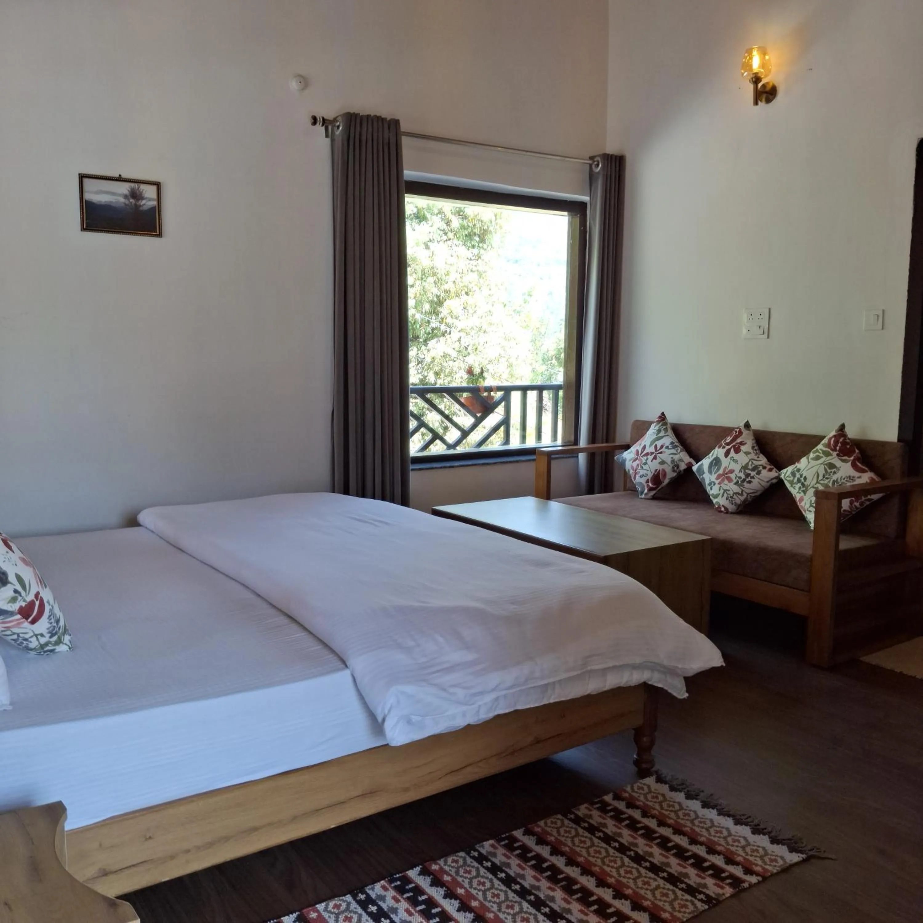 Bed in Happy Himalayan Homes