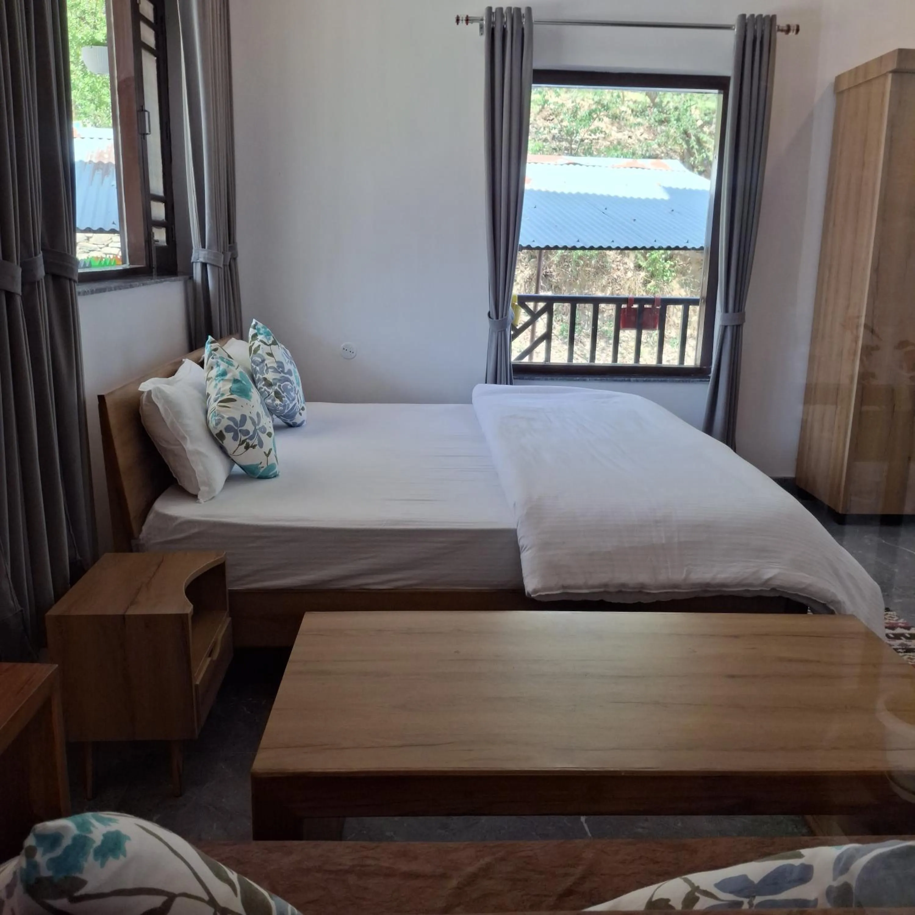 Bed in Happy Himalayan Homes